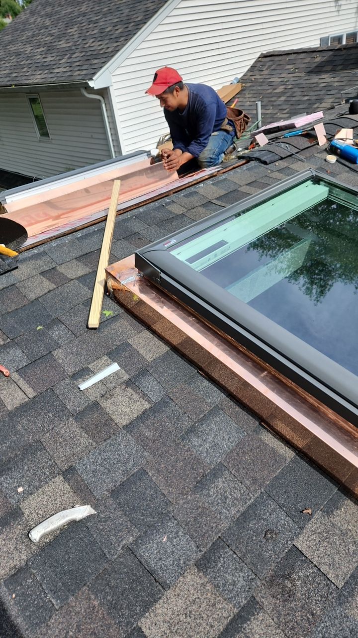 Residential Roofing Installation using Owens Corning TruDefinition Duration Designer - Black Sable by A Plus Exterior