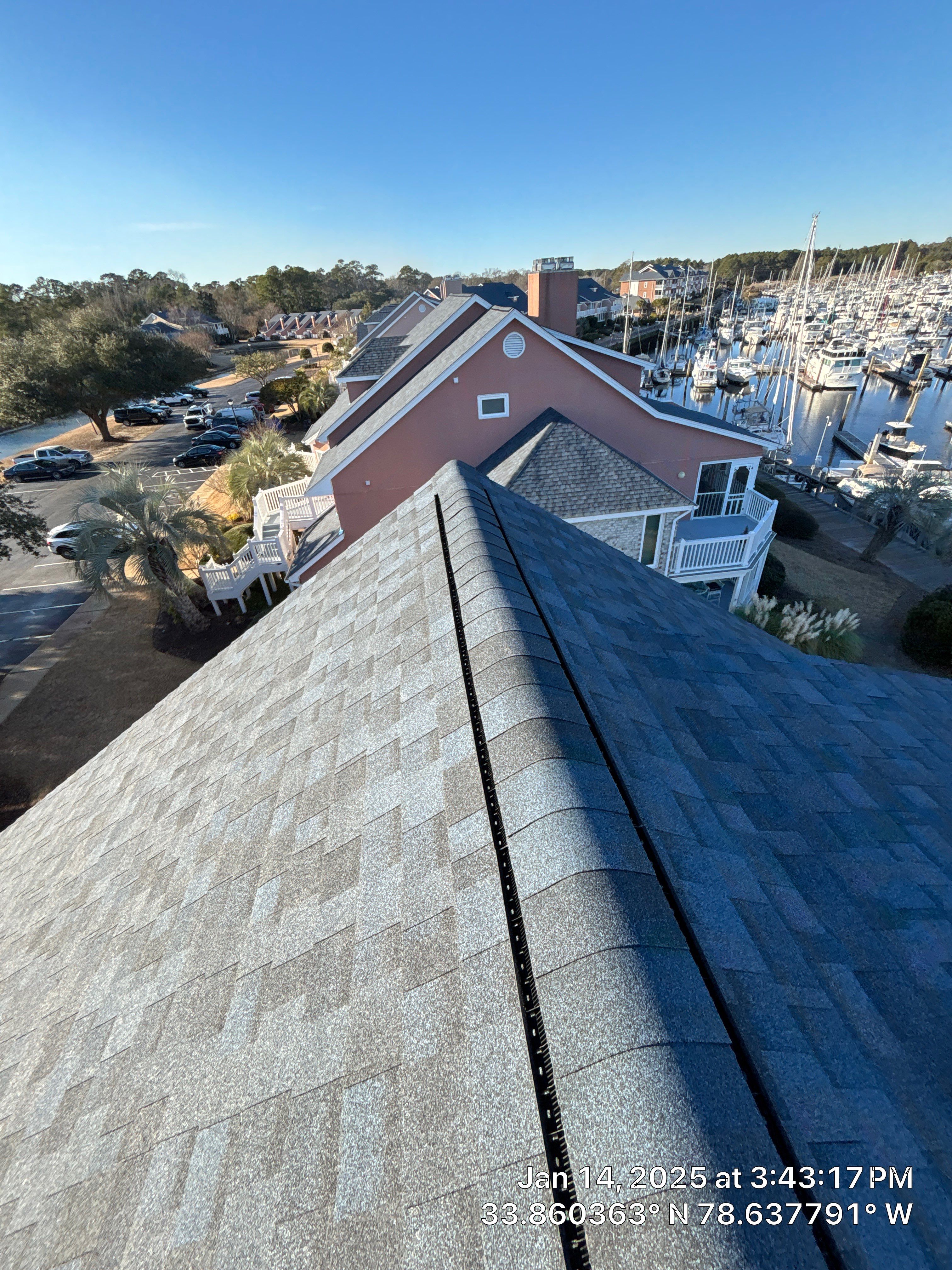 IKO Dynasty - Atlantic Blue by Linta Roofing
