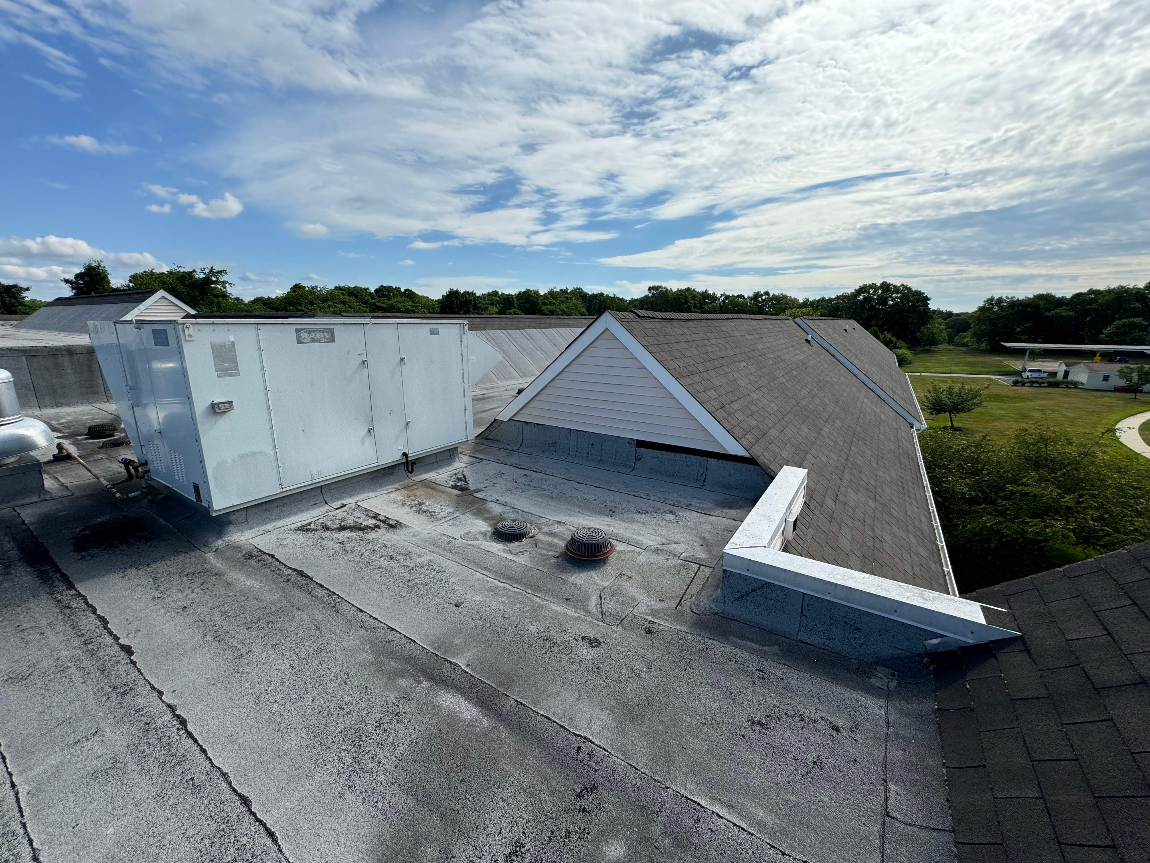 Commercial Roofing Installation using Owens Corning Duration by All Site Roofing