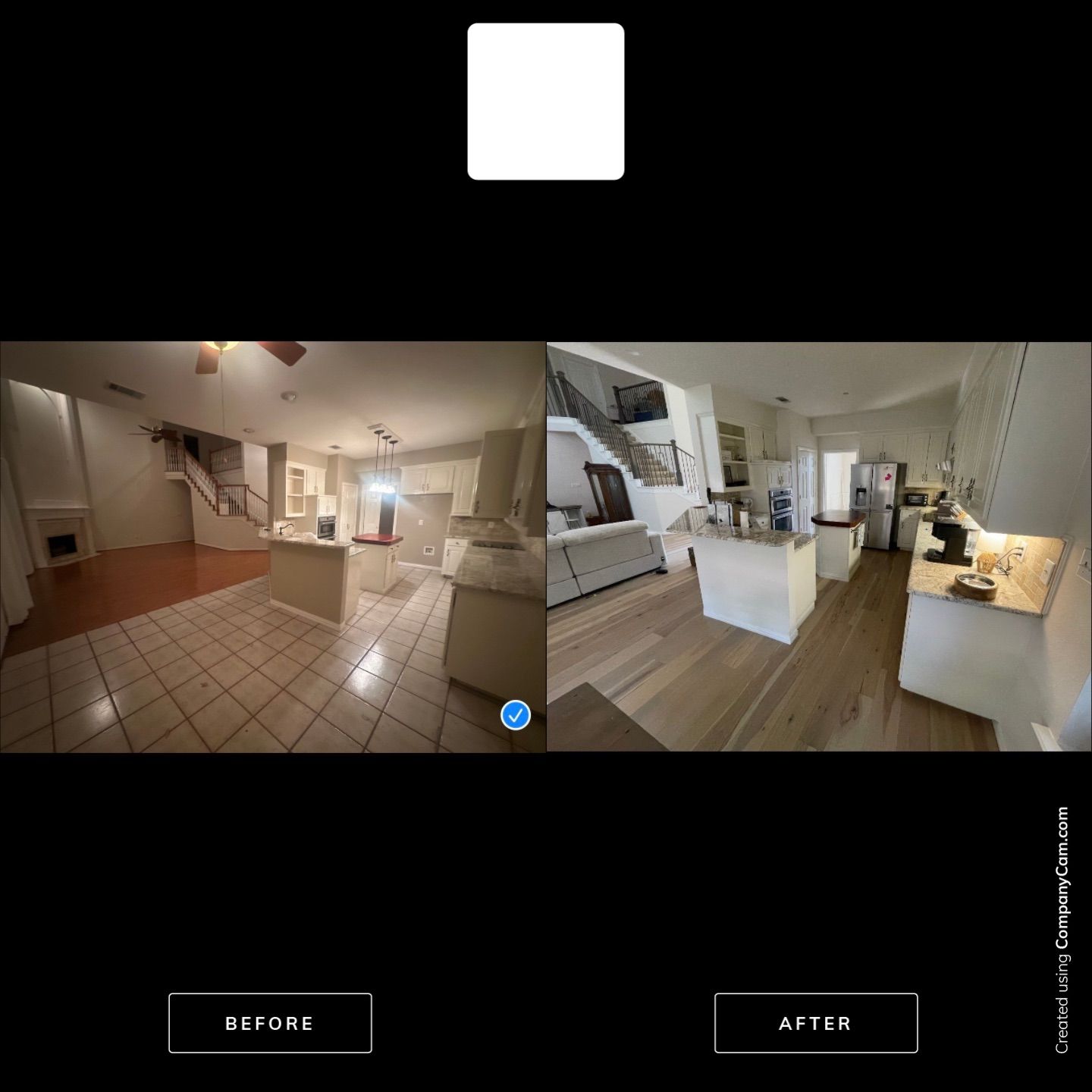 Wide-Plank Hardwood Floor Replacement and Interior Renovation in Corinth by Simmons Floors