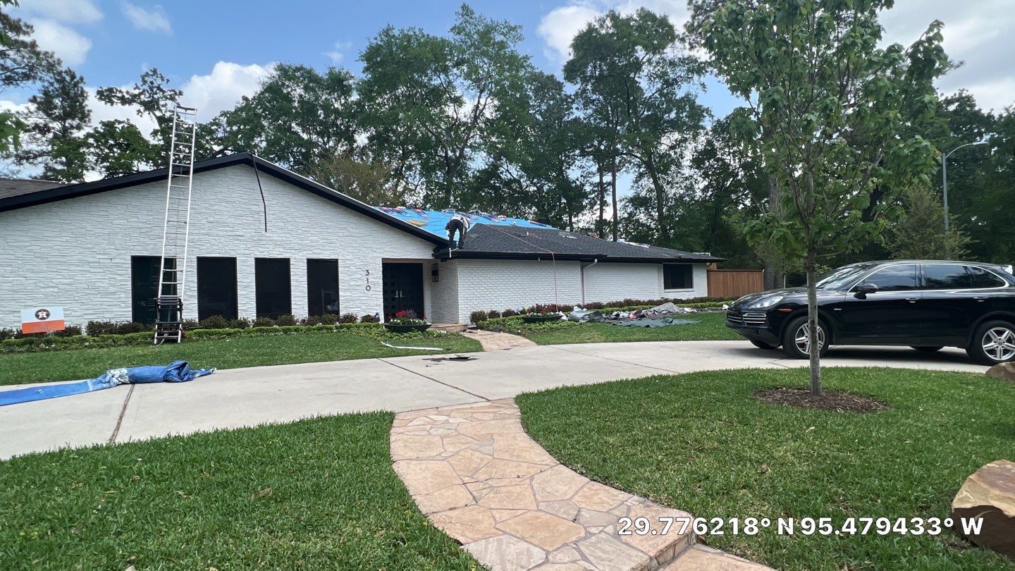Roof Replacement using GAF materials in Houston TX by Elite Roofing LLC