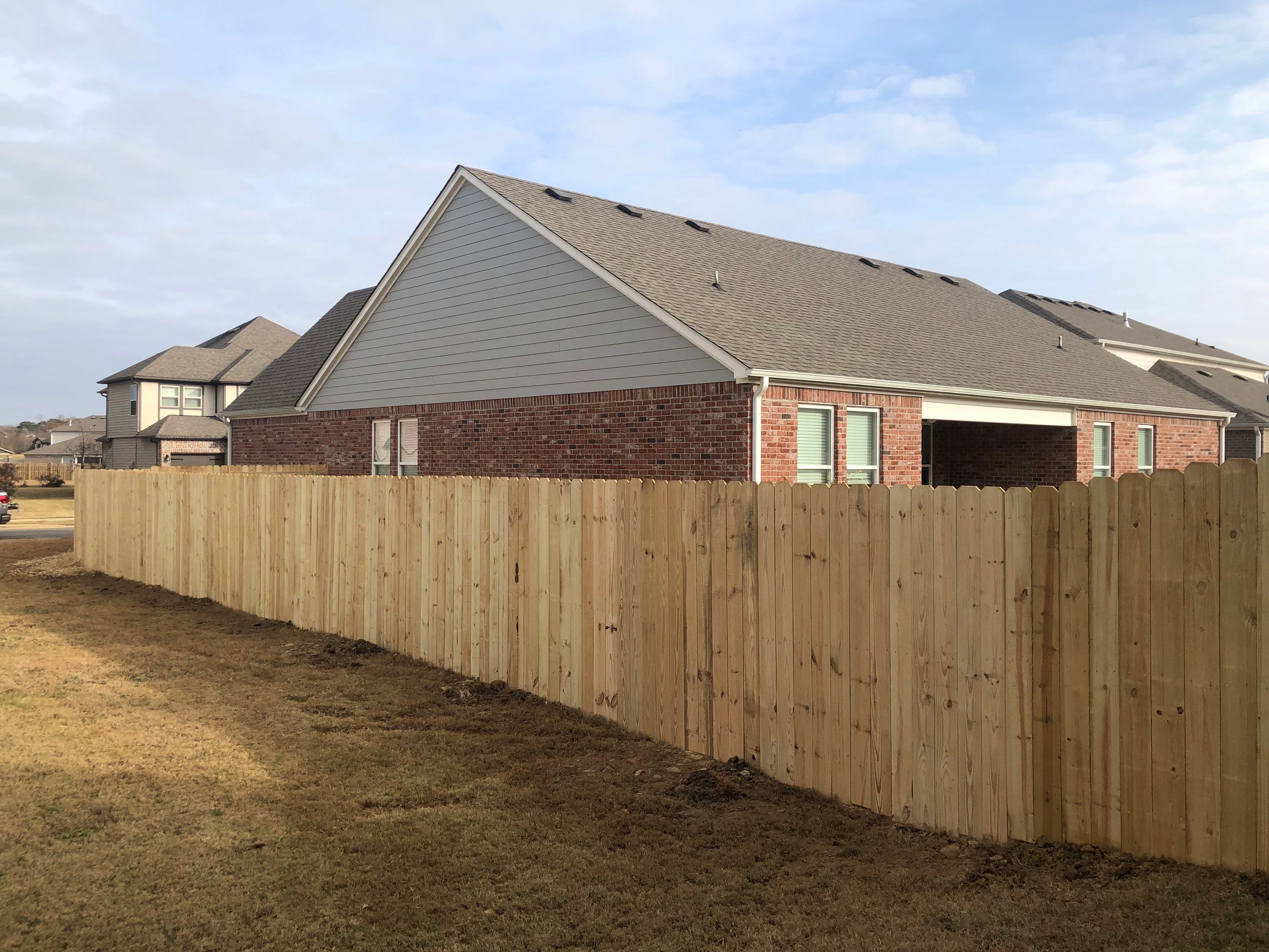 Tannehill Privacy Fence by Pillar and Pine
