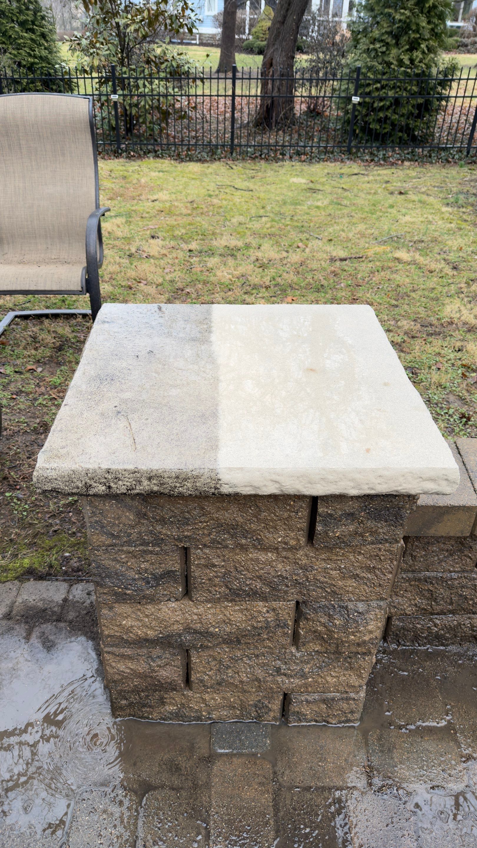 Surface Cleaning - Paver Patio by Reisenberg’s Lawn & Landscape, LLC