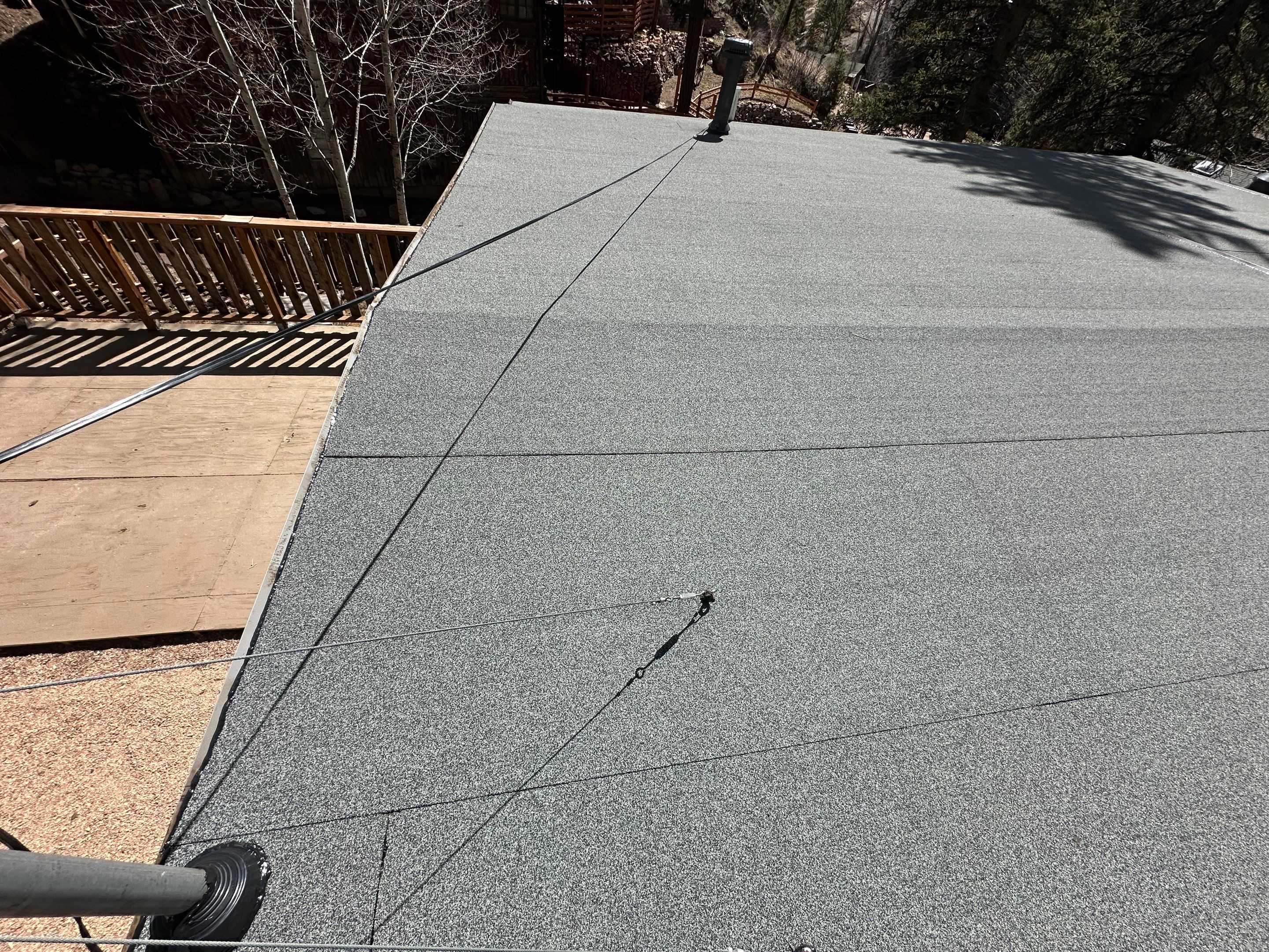 Residential Roofing Installation using Modified Bitumen Roofing by Blue Peaks Roofing LLC 