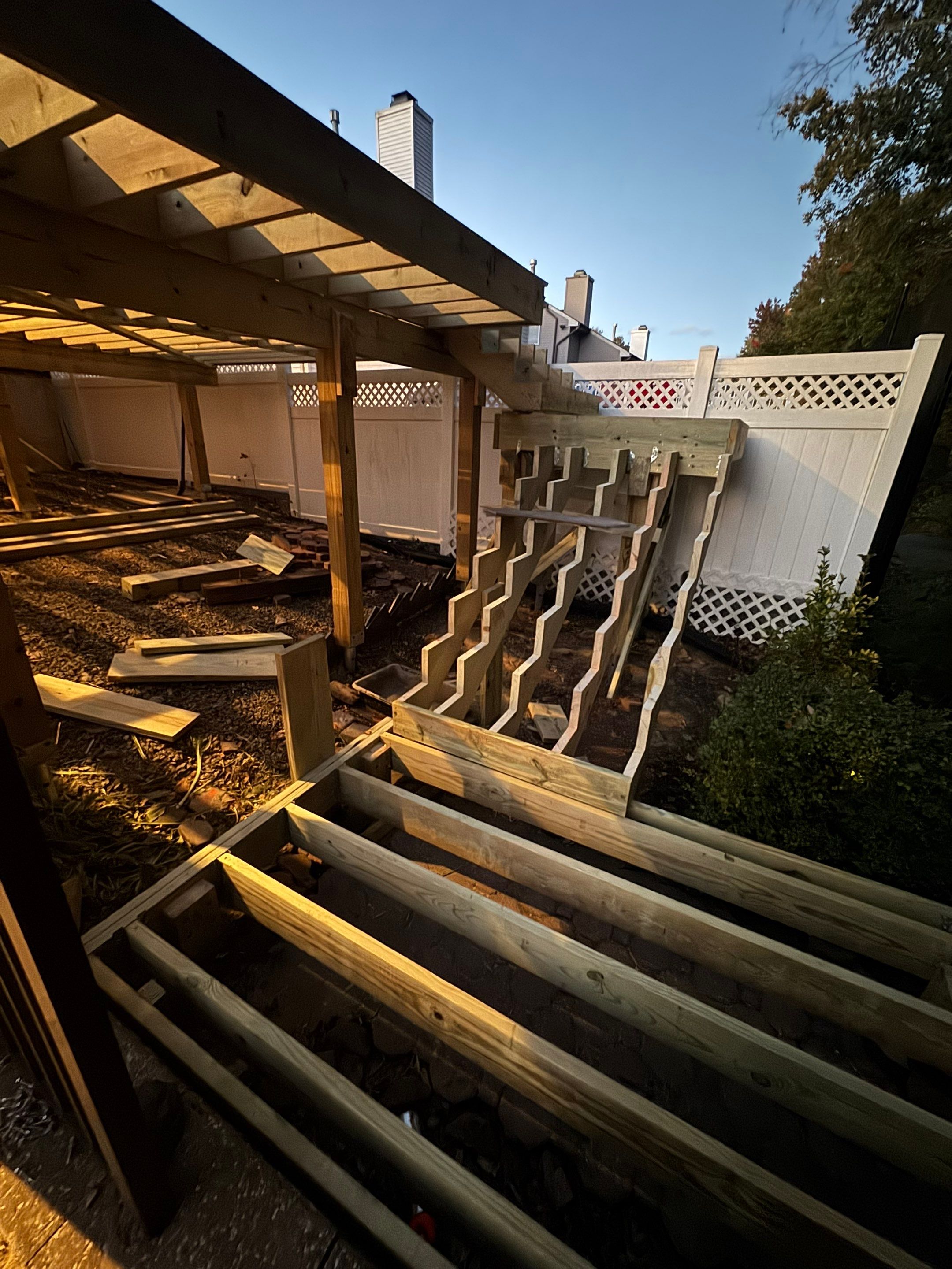 Project in Matawan by deck guardian