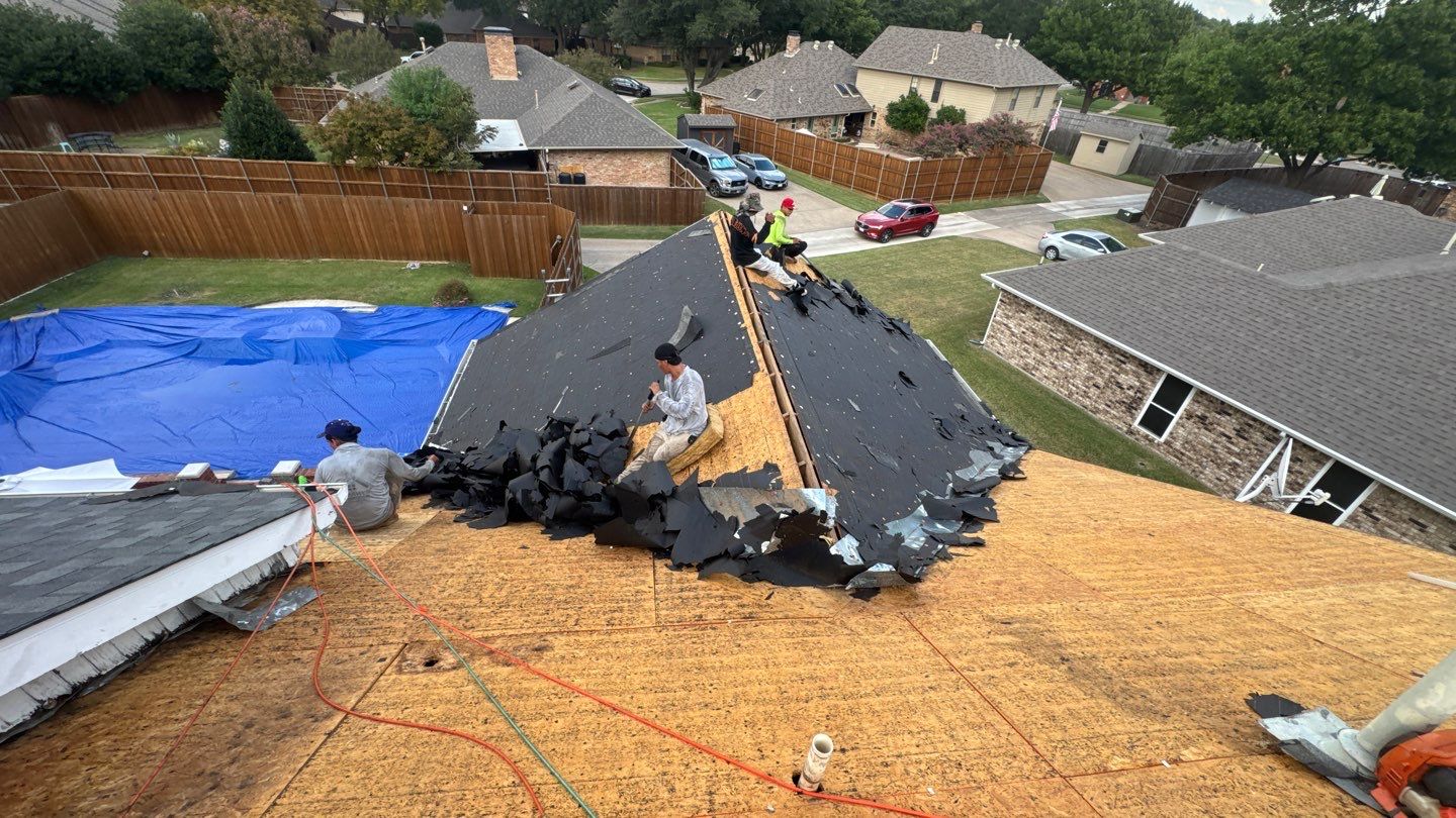 Project in Garland by Rhino Roofing and General Contracting, LLC