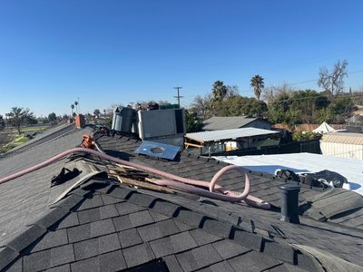 Roof Replacement With Solar Panel Removal/Reinstall, Attic Insulation & Mini Split