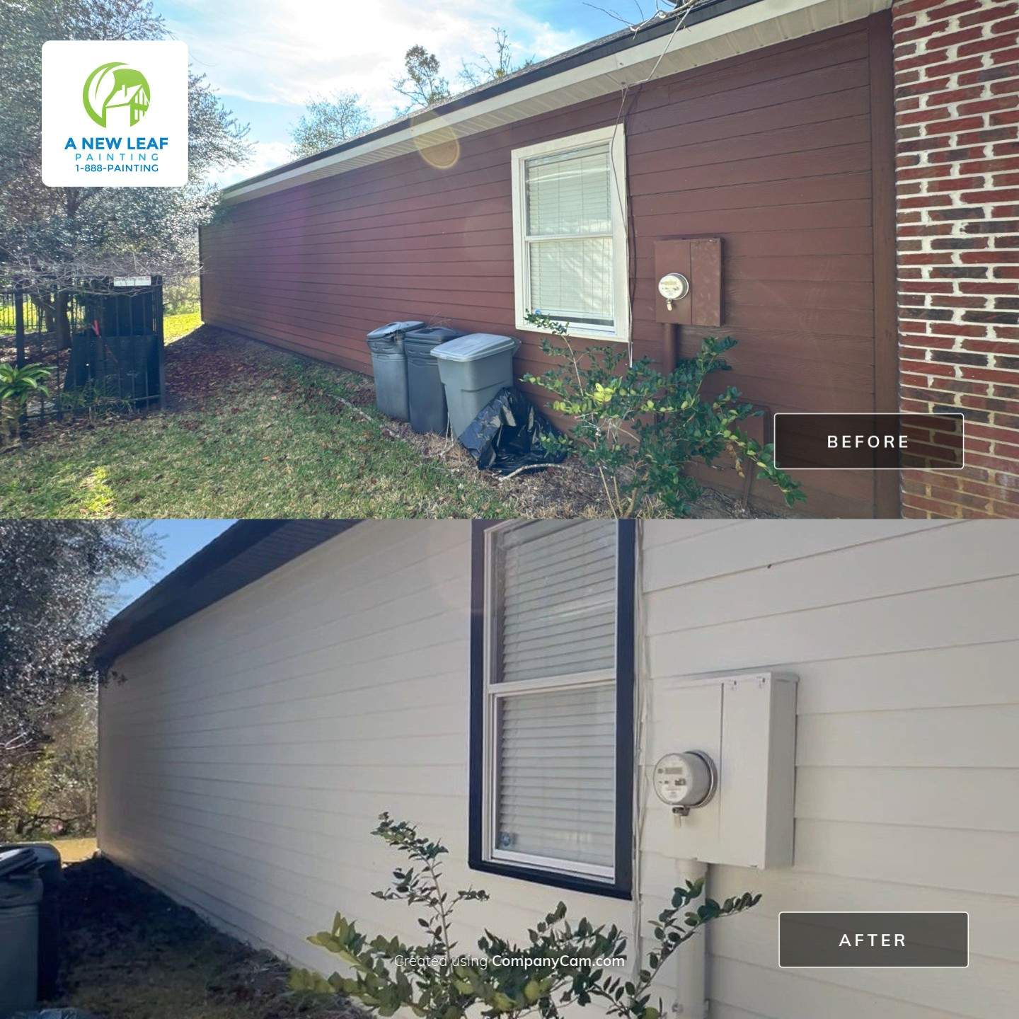 Residential Exterior Painting in Jacksonville FL 32224 by A New Leaf Painting, LLC
