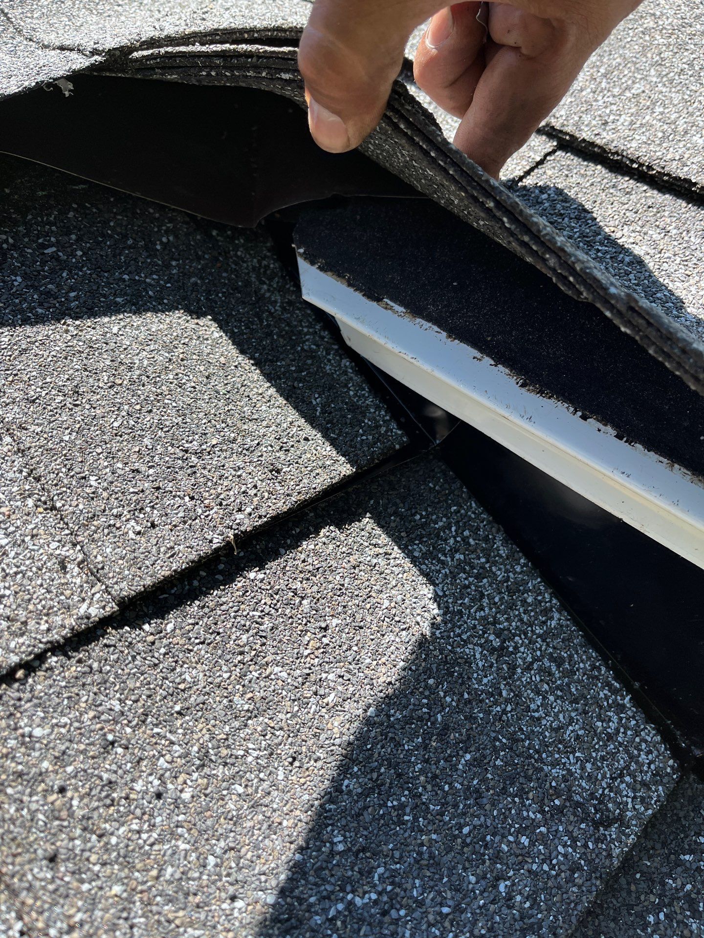 Oakton: Roof Replacement With CertainTeed Landmark Designer Shingles in Pewter by RM Banning, Inc.