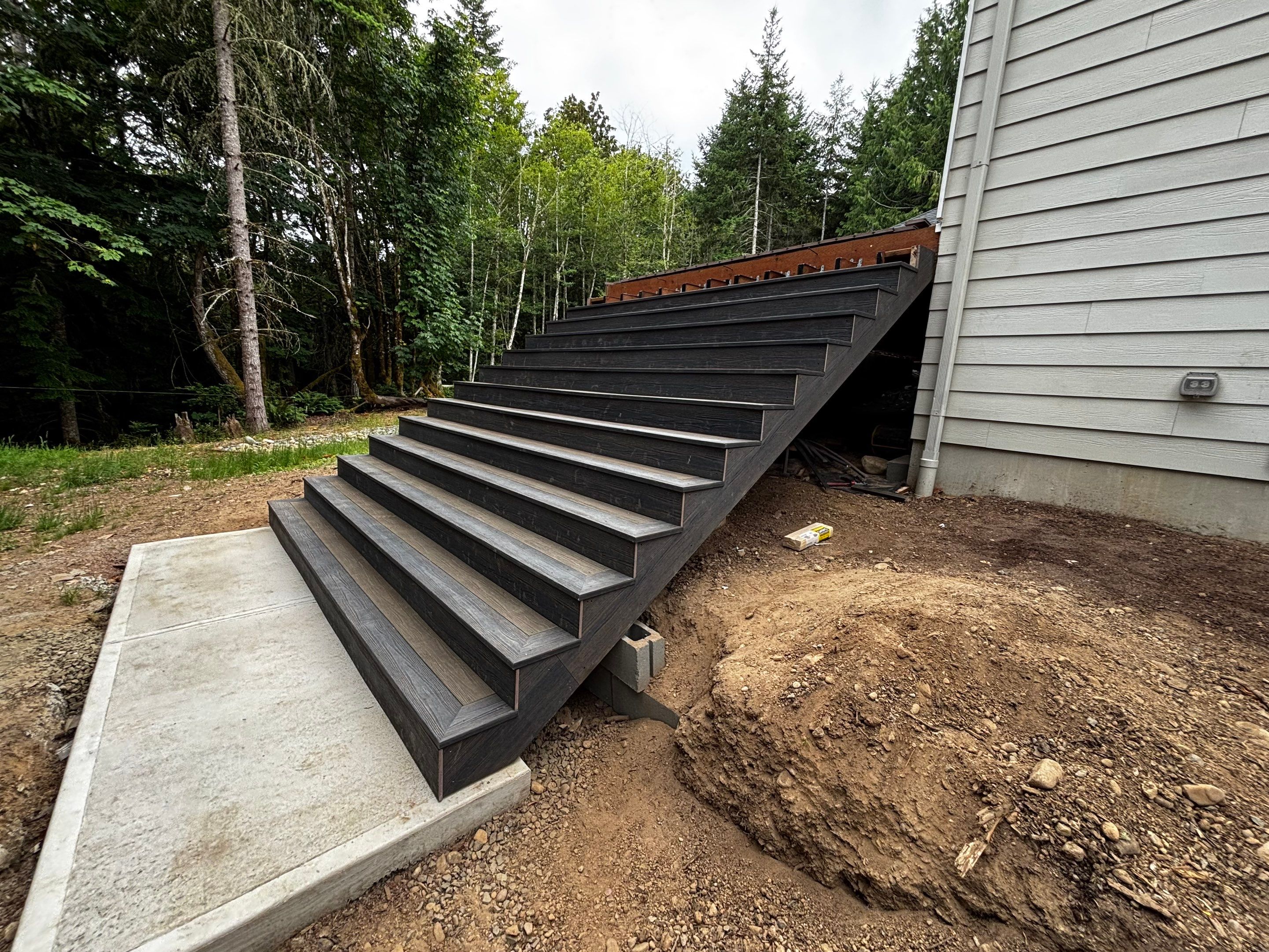 Bremerton Covered Deck & Stair Build by KOI Build Co.