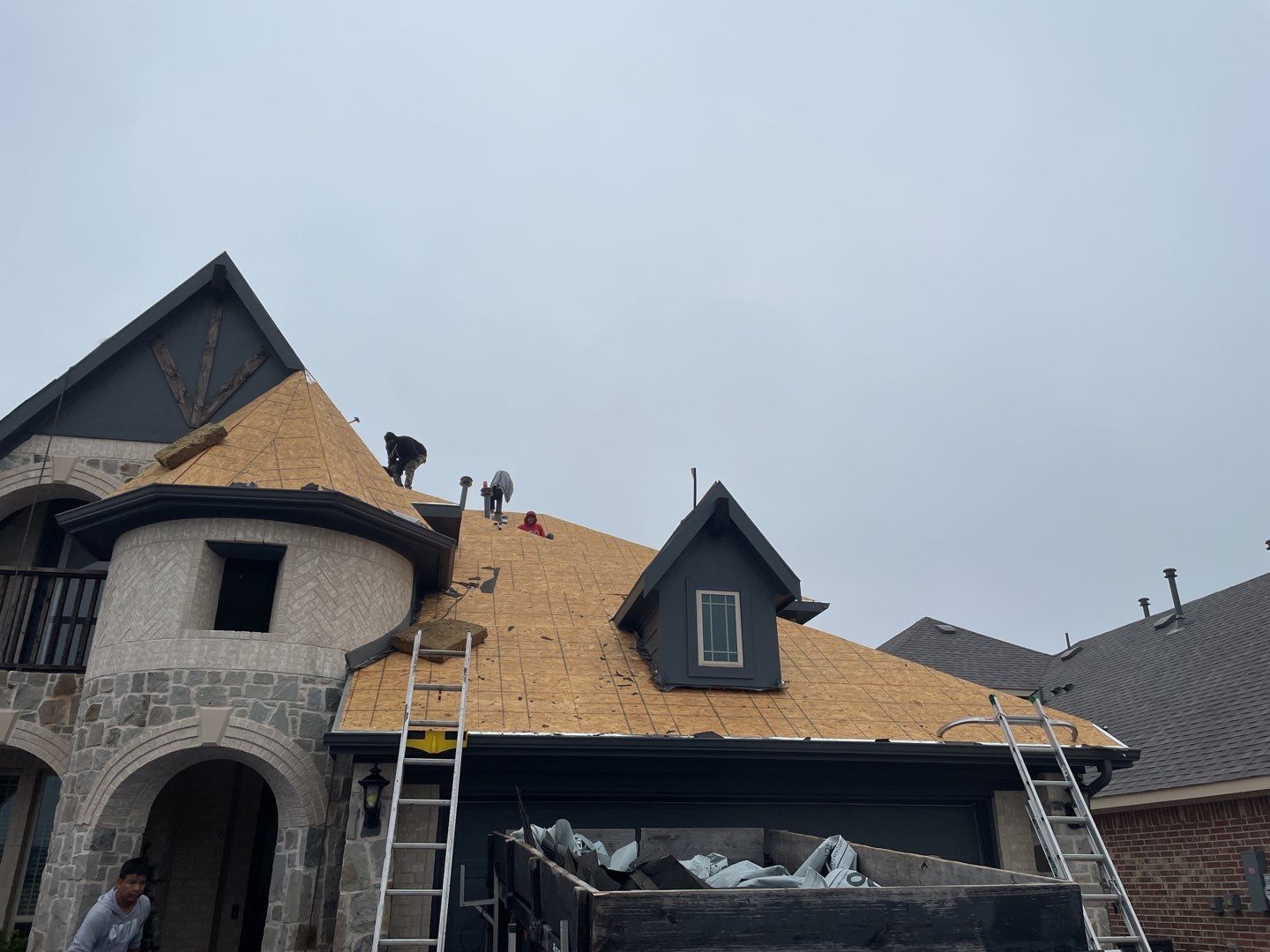 Insurance Claim using Atlas Pinnacle Shingles in Fate, TX by Roof Experts