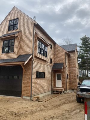 Gutter Installation using Territone 5" K-Style Aluminum Gutter