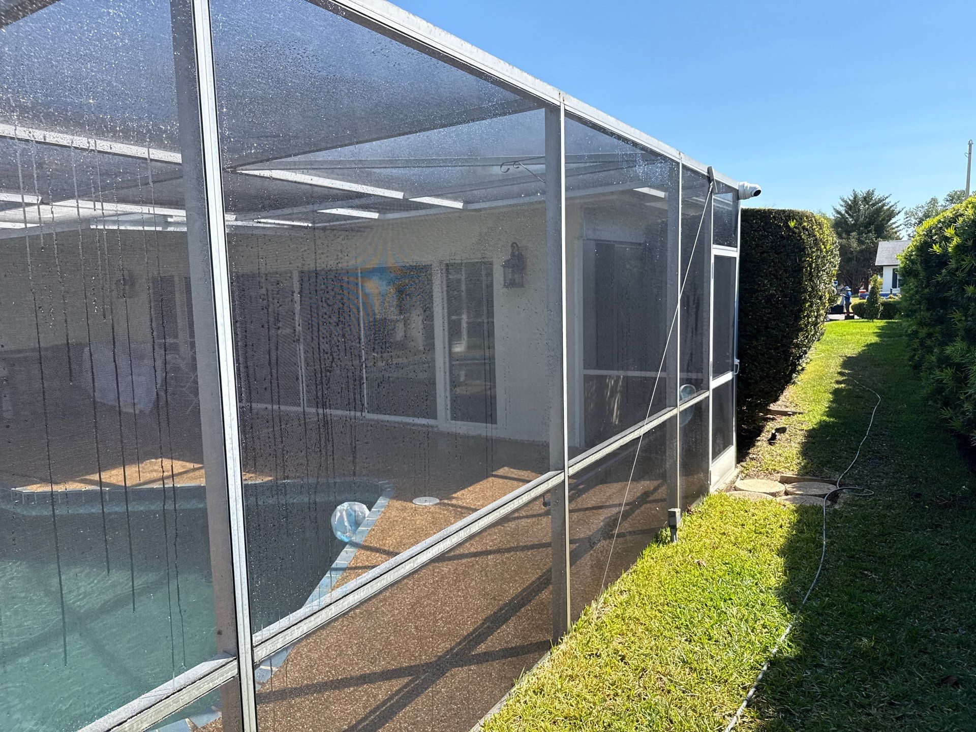 Concrete Tile Roof Cleaning in Village Green – Bradenton, FL | No Walking on Tiles! by Sunshine AquaWash