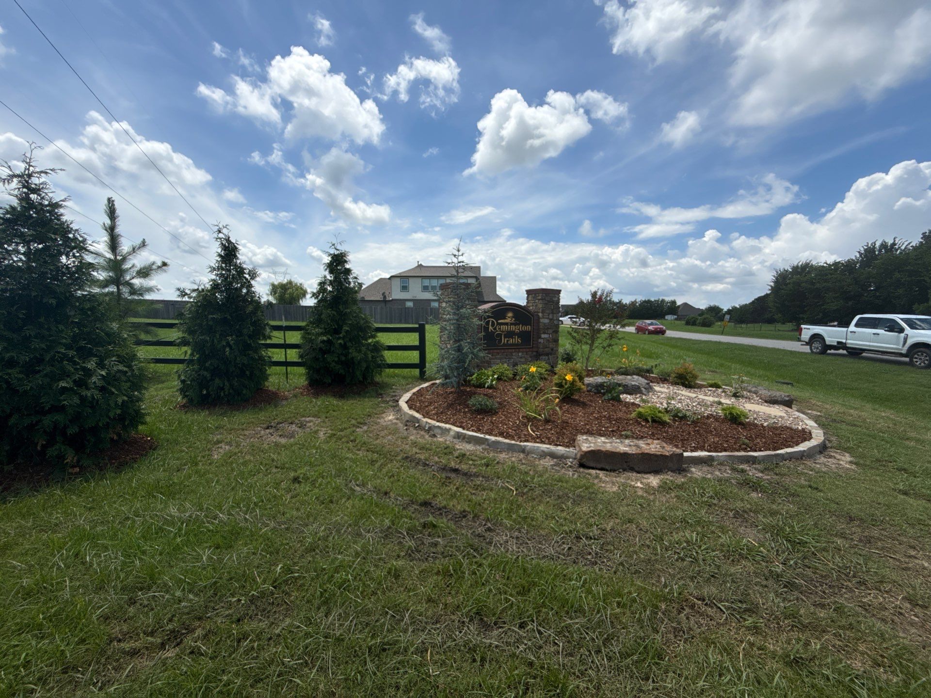Project in Broken Arrow by Greenscapes Outdoor