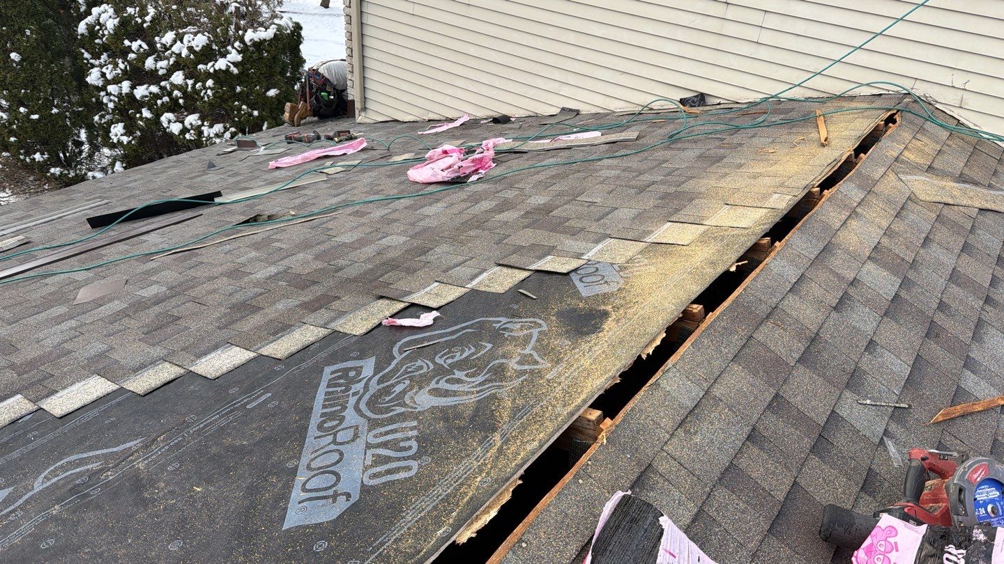 Roof Replacement using Owens Corning Driftwood by 180 Contractors