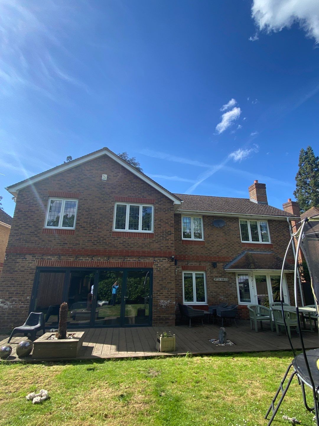 Roof Clean - Biocide Treatment using Honda 15lpm Low Pressure Washing Machine by Ges Exterior Cleaning ltd