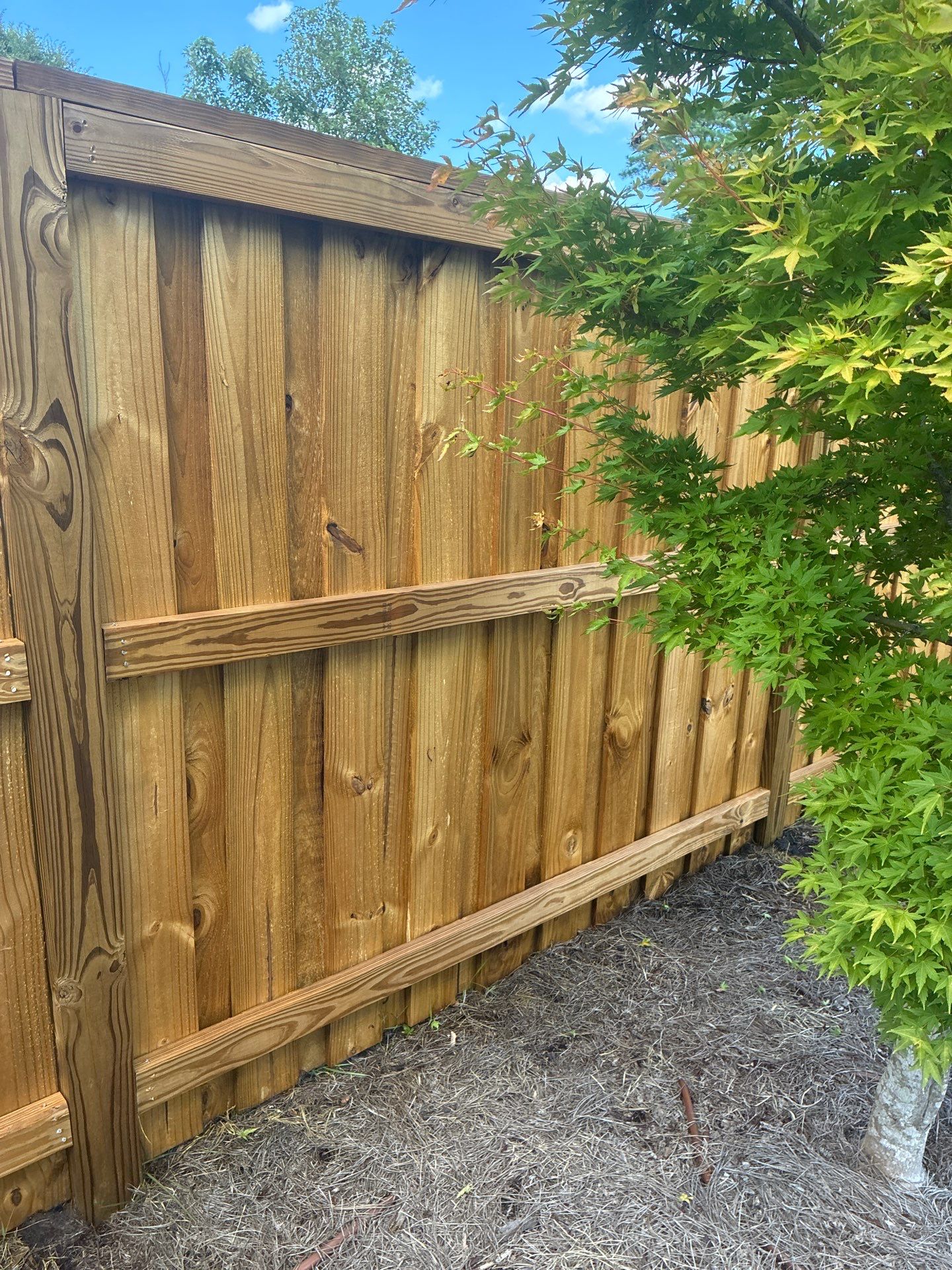 Fence using Wood Sealant by DuraSeal