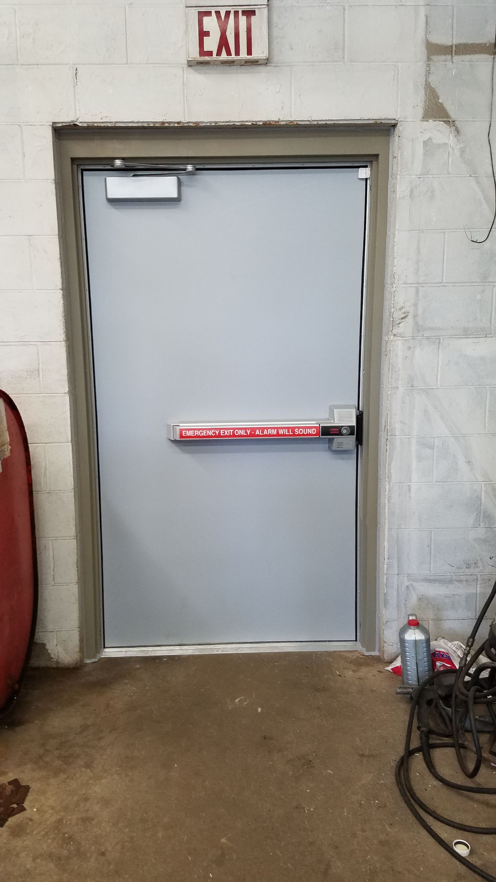 Door Installation using Complete Opening by FBH Architectural Security