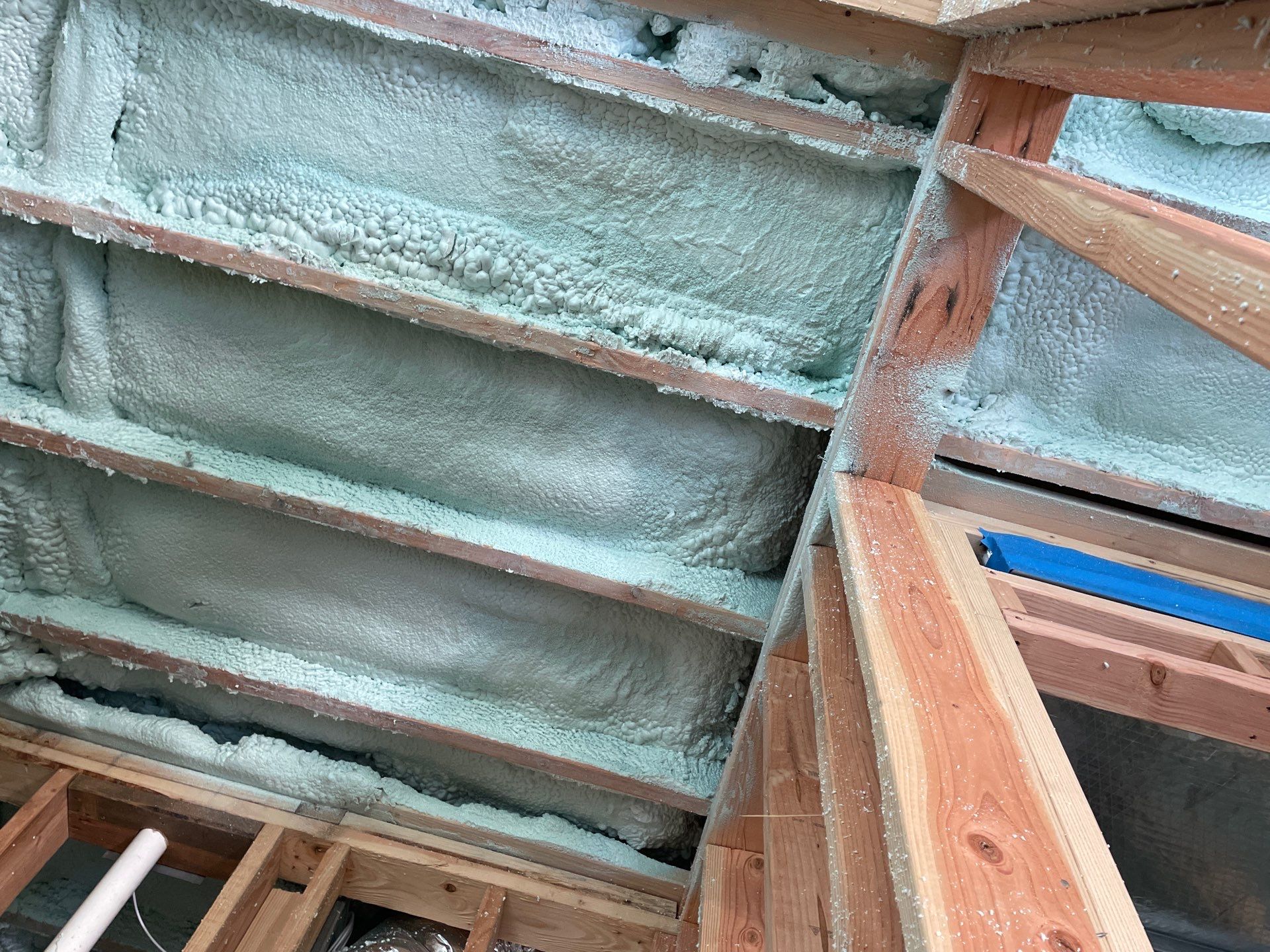 New Construction using Closed Cell Spray Foam by NYS Foam & Energy