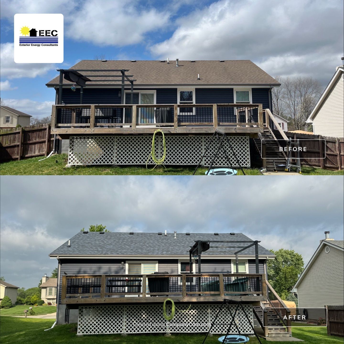 Residential Roofing Installation using IKO Dynasty Roof. by EEC Windows, Siding & Roofing