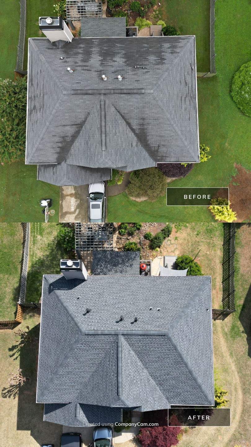 Chanson Dr SW Marietta Roof Replacement  by Dom Roofing & Restoration