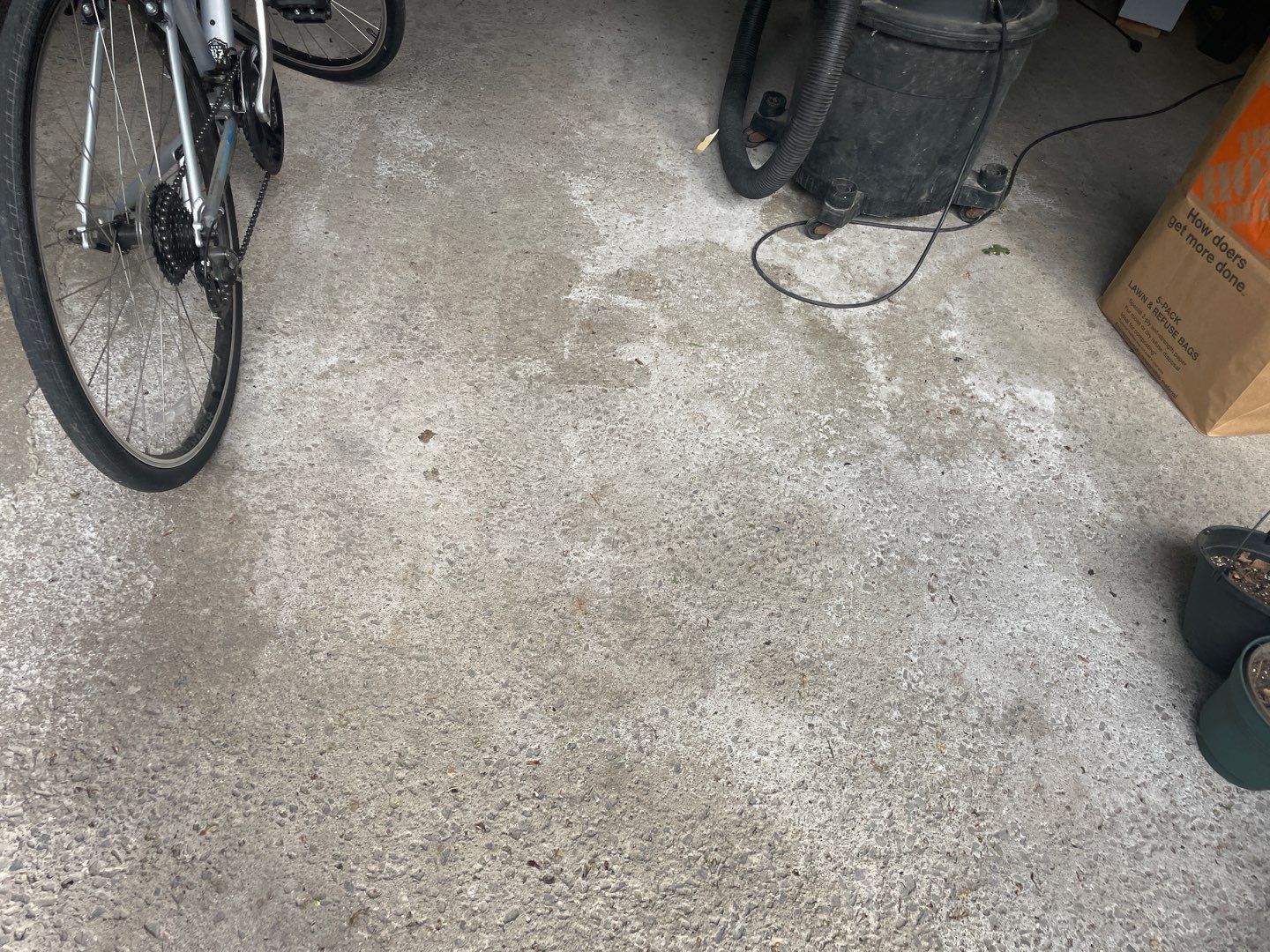 Silverado garage floor coating  by NG Masonry & Construction LLC