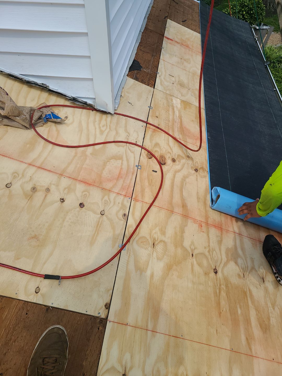 Burke: Residential Roof Installation with CertainTeed Landmark Pro Designer Shingles in Max Def Charcoal Black by RM Banning, Inc.