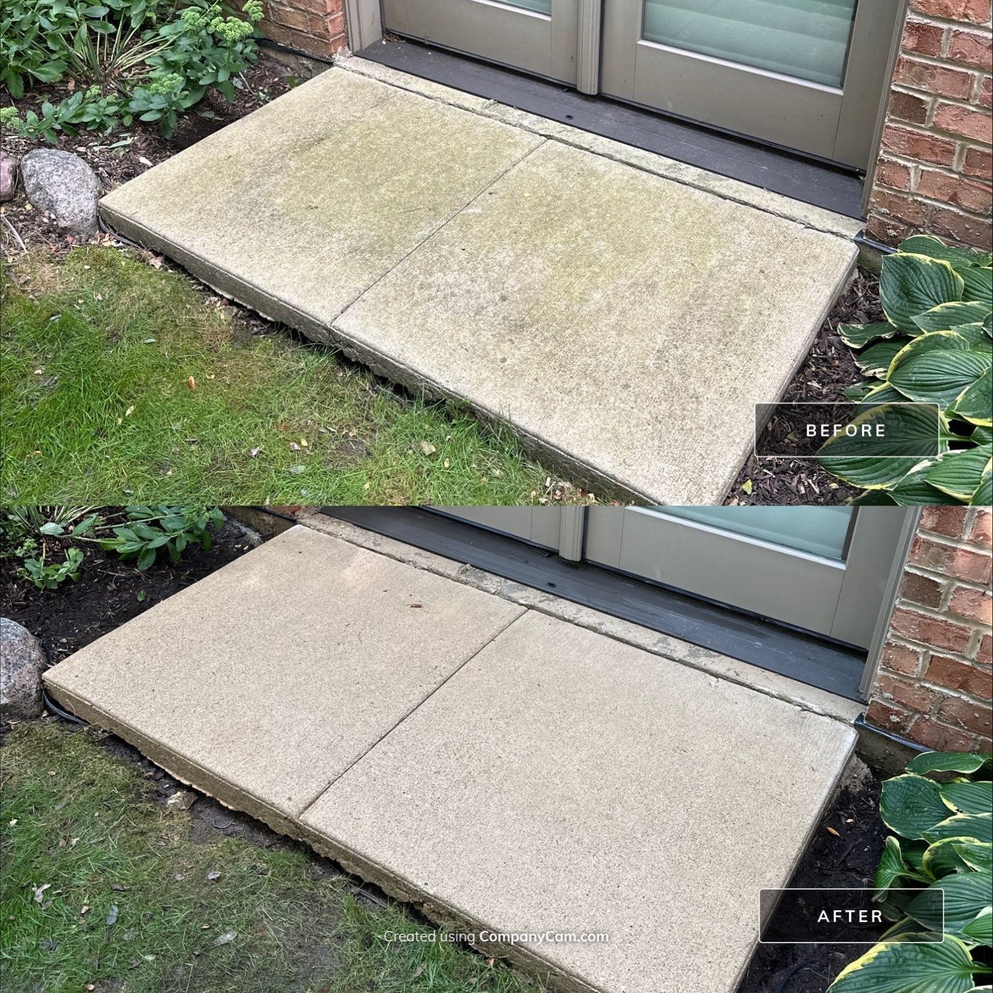 Project in Crystal Lake by Simmons Power & Soft Washing