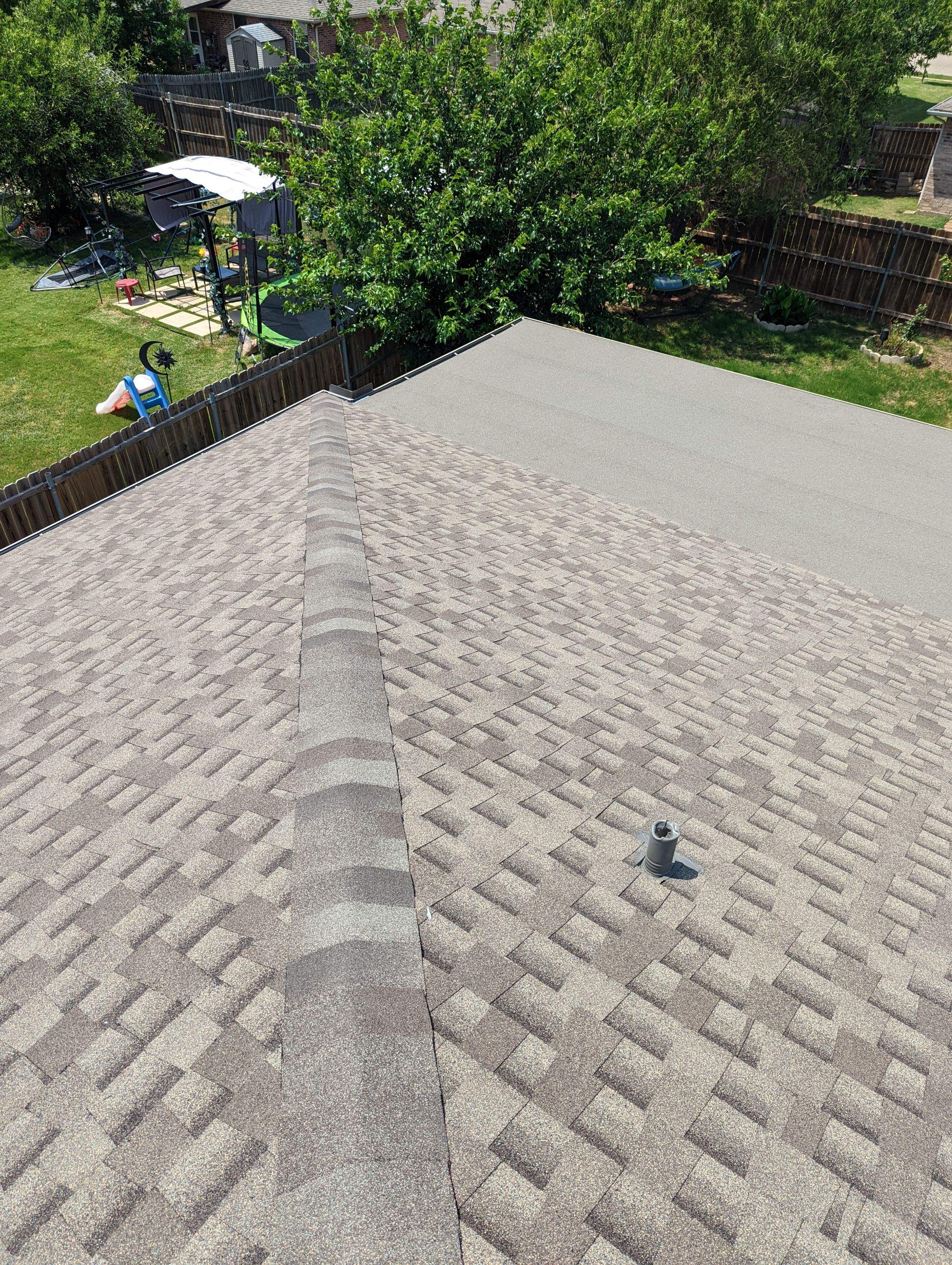 Residential Roof Replacement in Little Elm using GAF shingles by Elite Roofing LLC