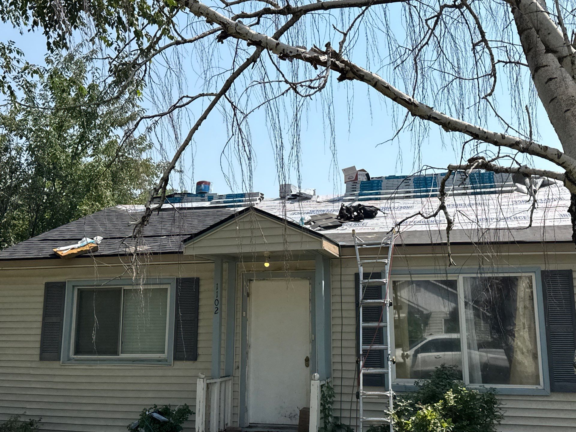 Parma Residential Roof Replacement with Gray Architectural Shingles by Olive Roofing