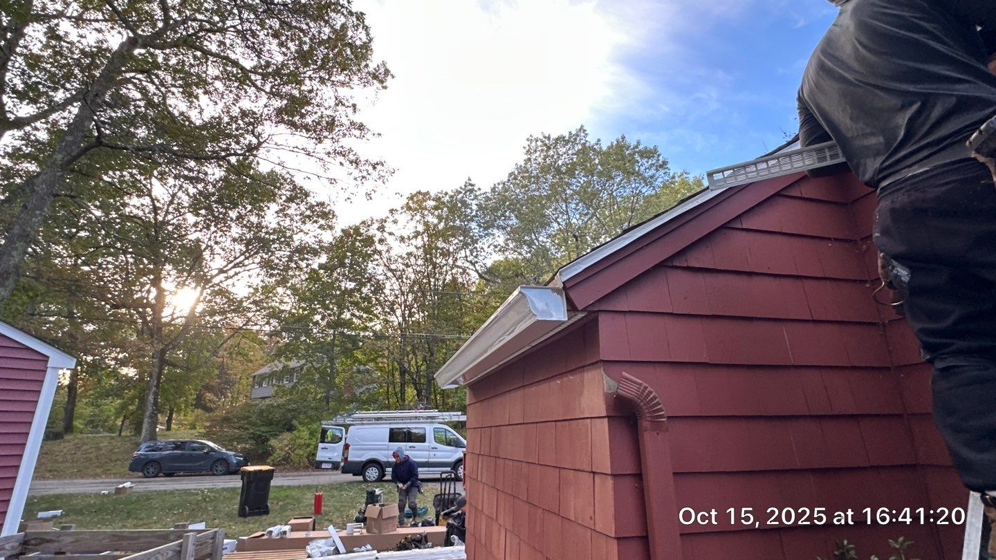 Full Gutter, Fascia & Ventilation Upgrade | Chelmsford, MA by Mighty Dog Roofing of Greater Middlesex County