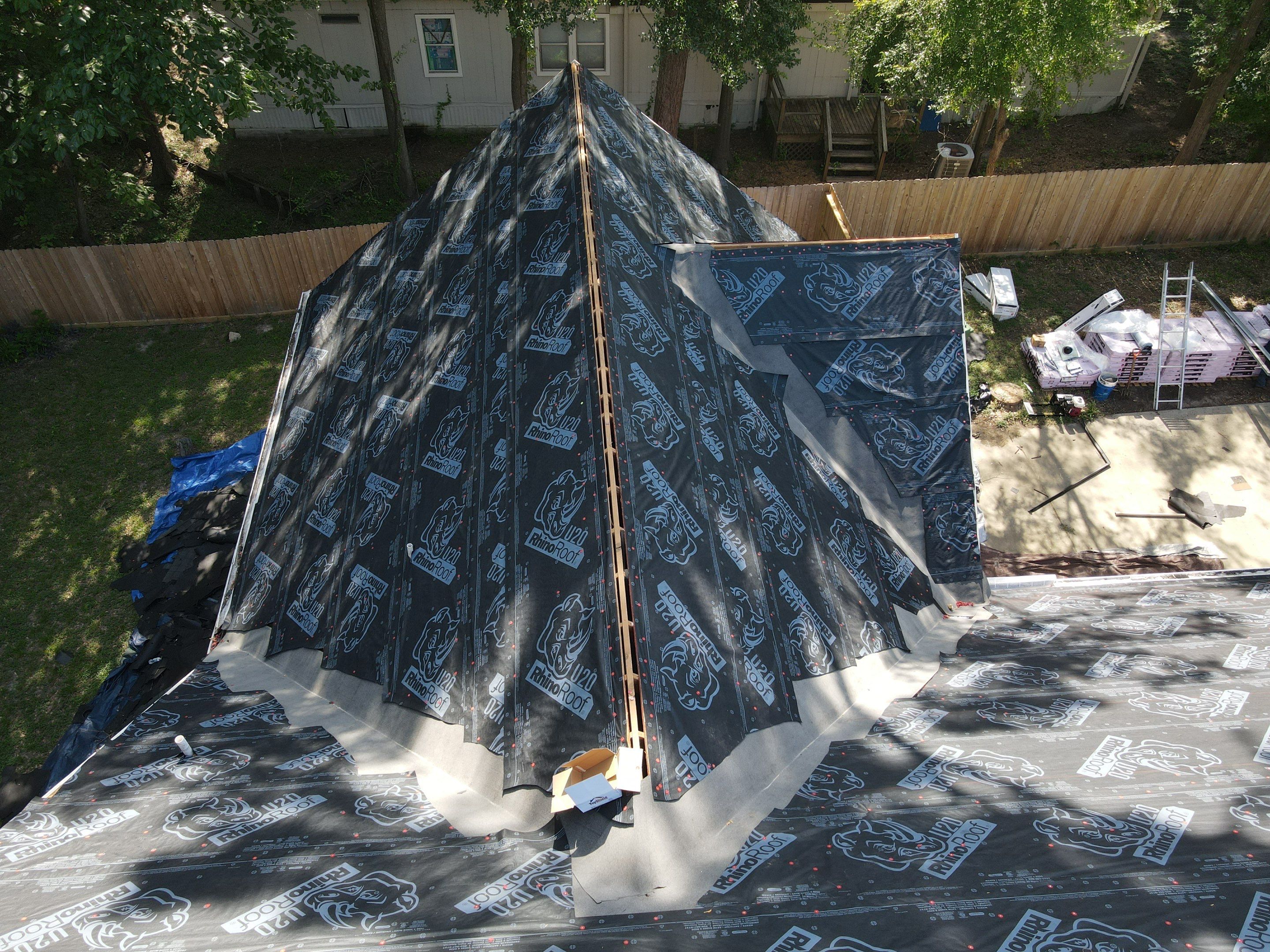 Residential Roofing Installation using Owen's Corning by Roof Concepts Construction