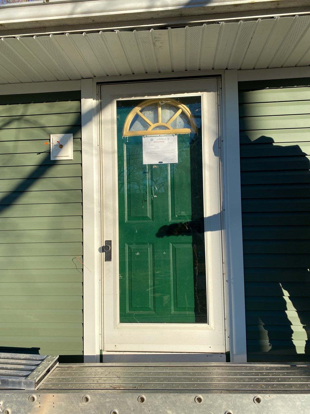 Siding Installation using Certainteed Mainstreet Forest Green by A Plus Exterior