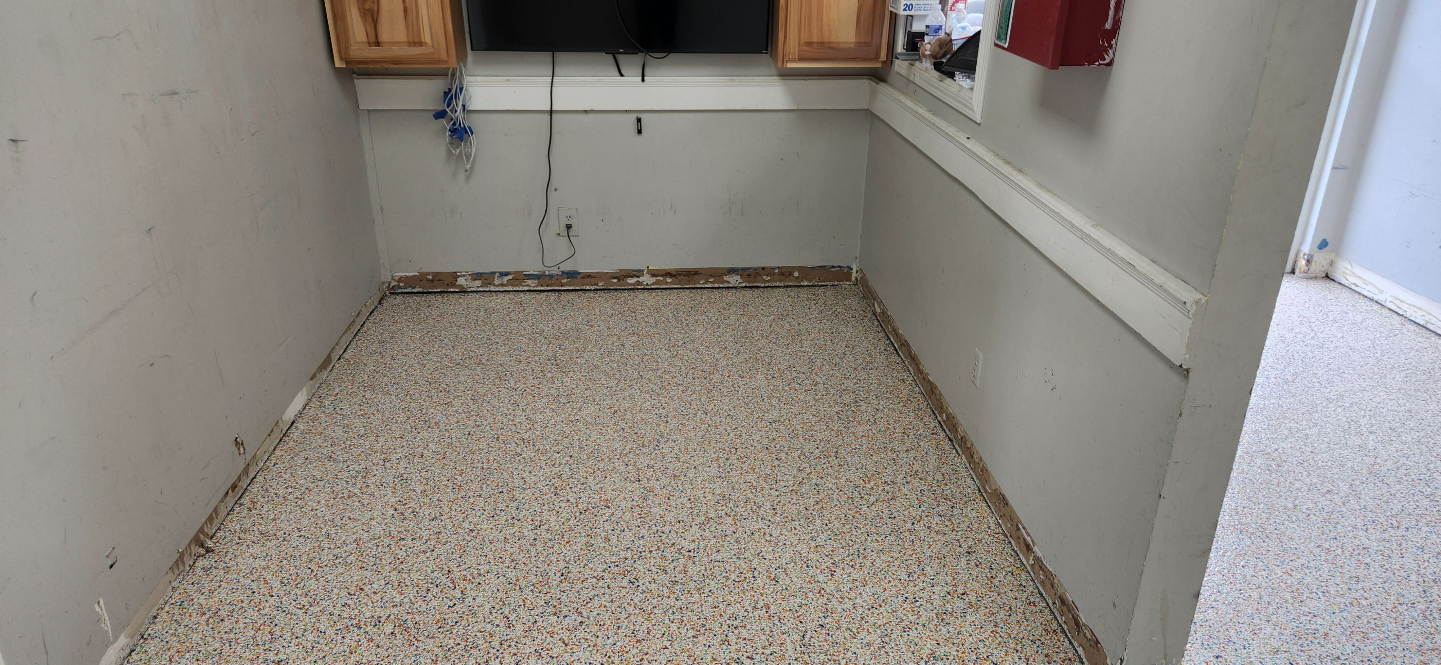 Daycare using Custom Flake by Elite Floor Solutions