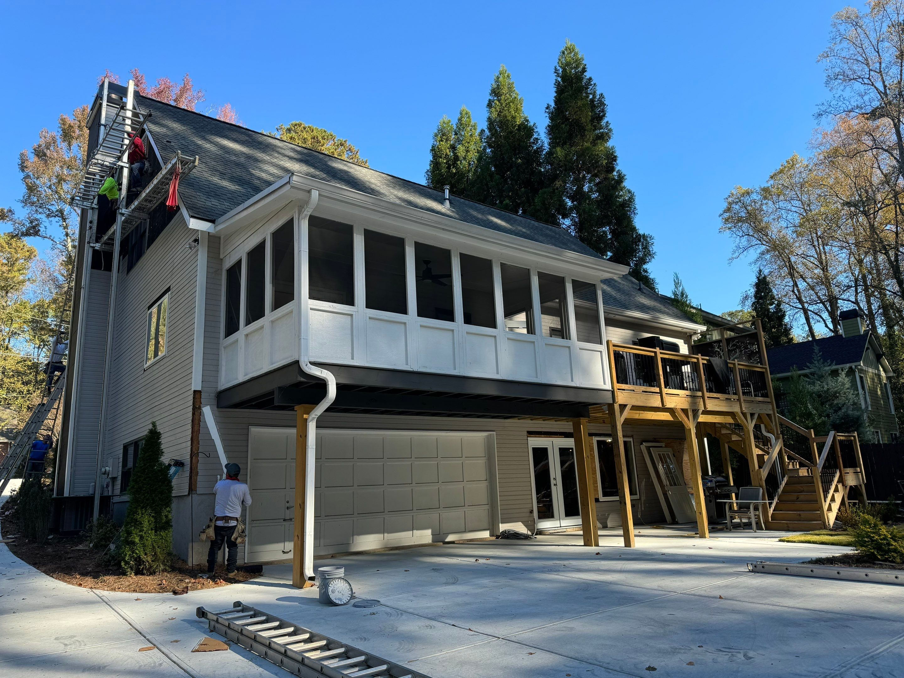 Full Siding Replacement and Exterior Renovation in Marietta by Swift Home Renovations
