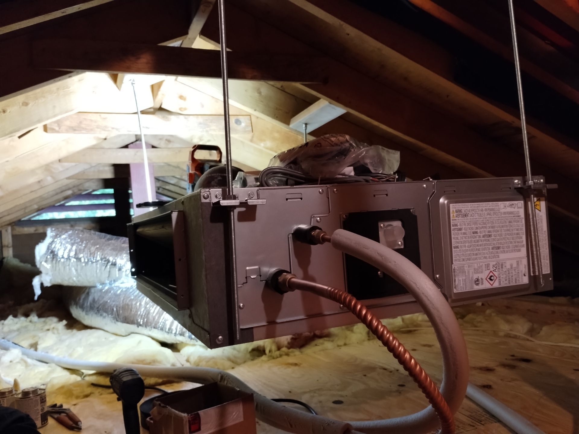 Project in Franklin, NC by Altered Air Solutions, Inc.
