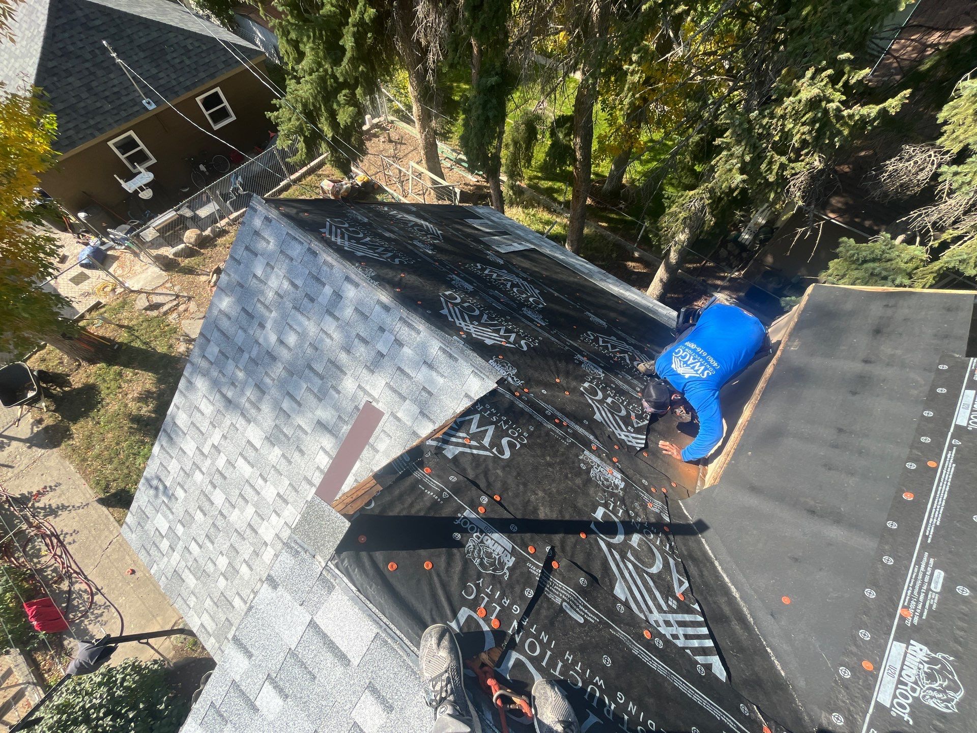 Residential Roofing Installation using Owens Corning Shingles in Havre, Montana by swagg construction