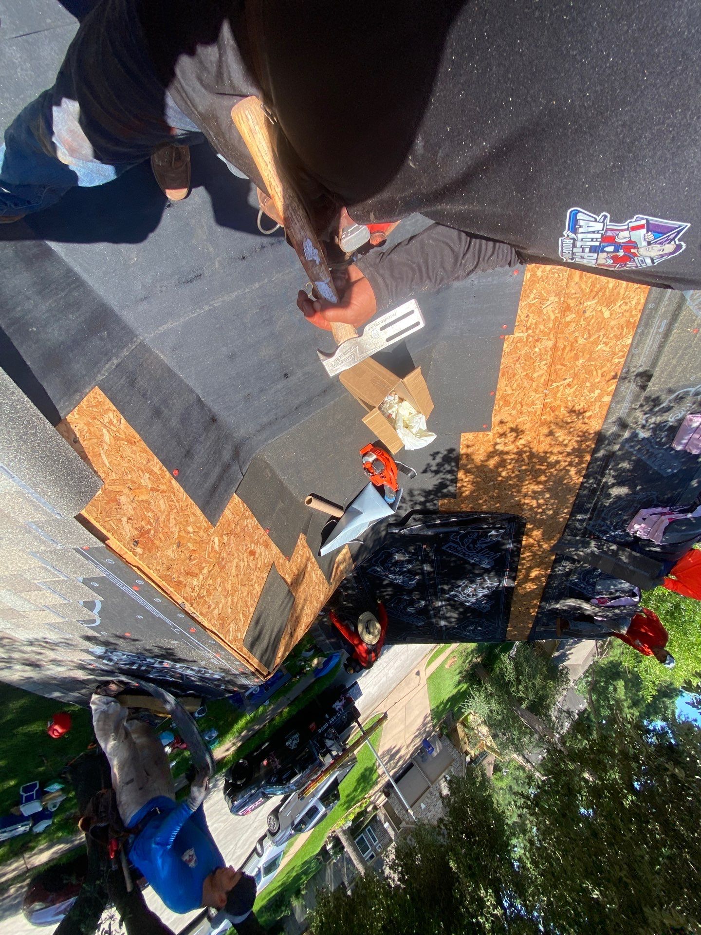 Residential Roofing Repair using Owen's Corning Duration (Lifetime) Shingles by Roof Repair Company