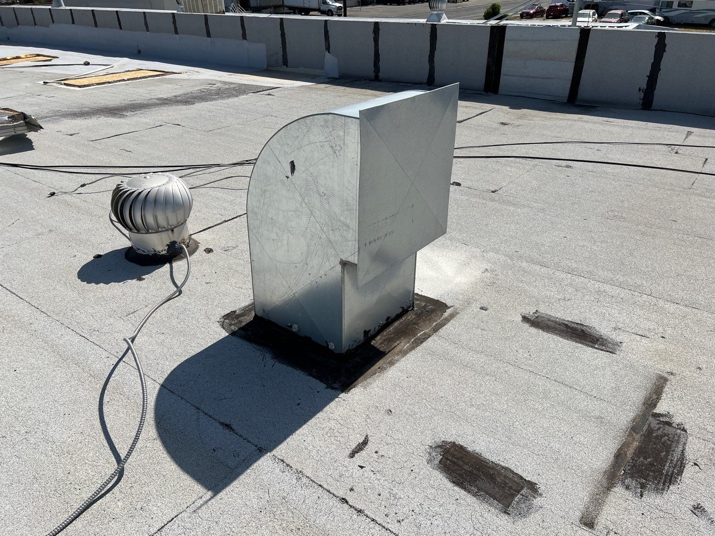 Spray foam and coatings using Conklin Benchmark/PUMA XL coatings and spray foam by Straight Edge Roofing Inc