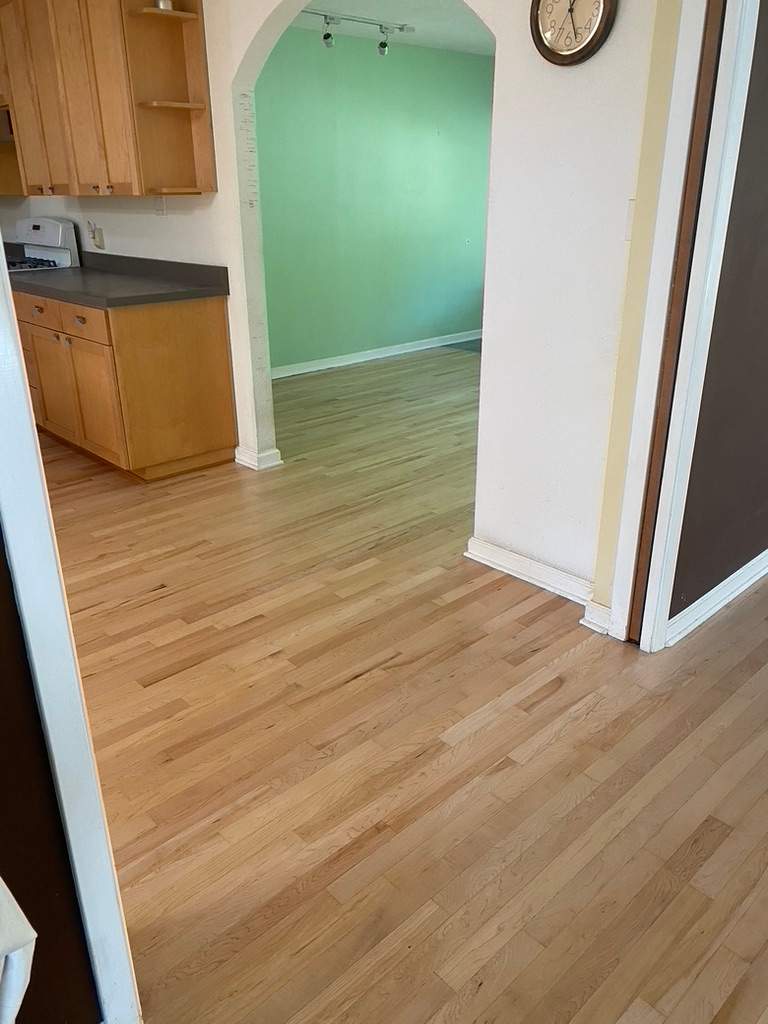 Former Gym Floors Refinished in Newcastle Residential Home by Footprints Floors South Sacramento