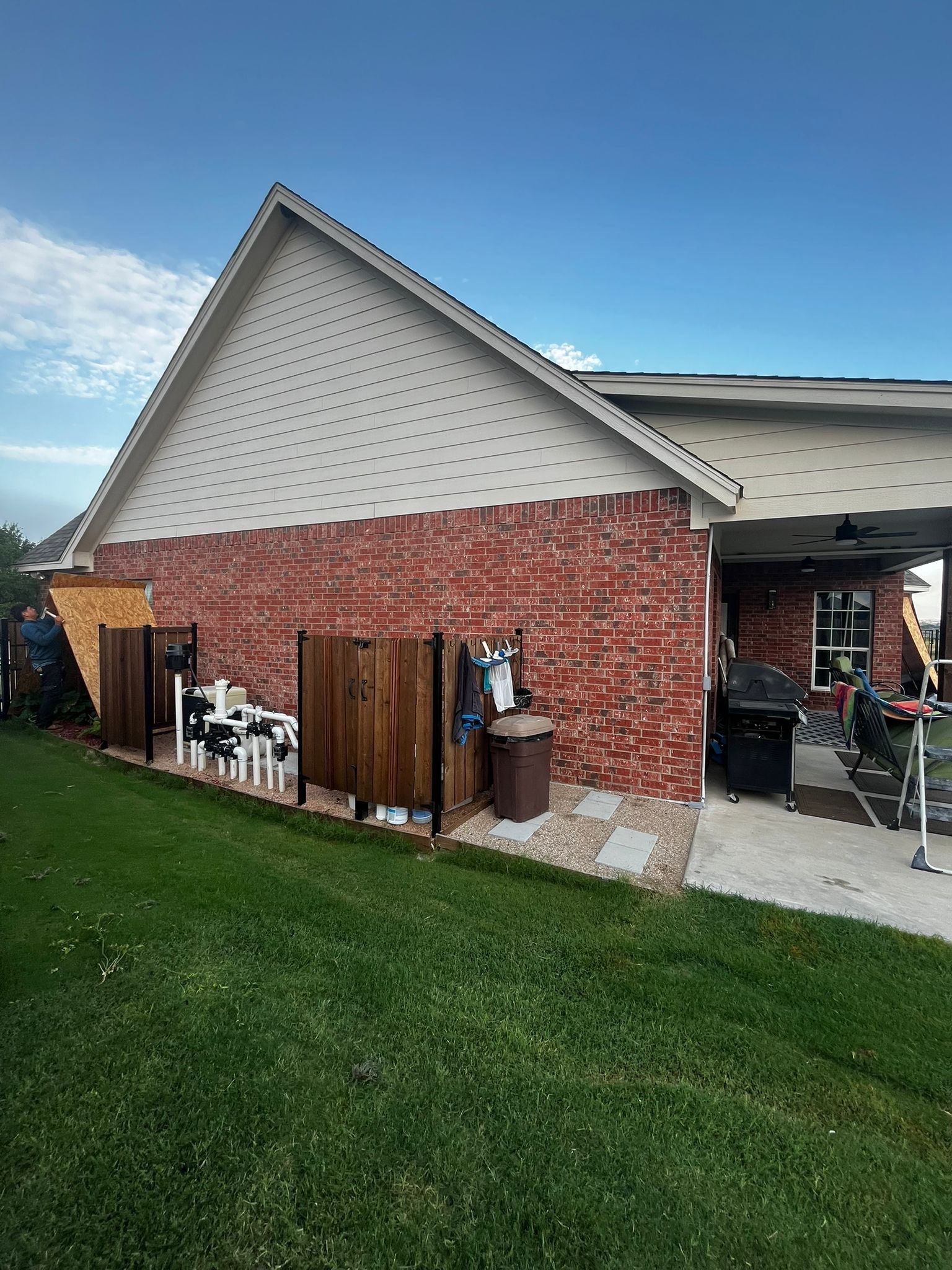 Project in Cleburne by Lonestar Roofing and Restoration LLC.