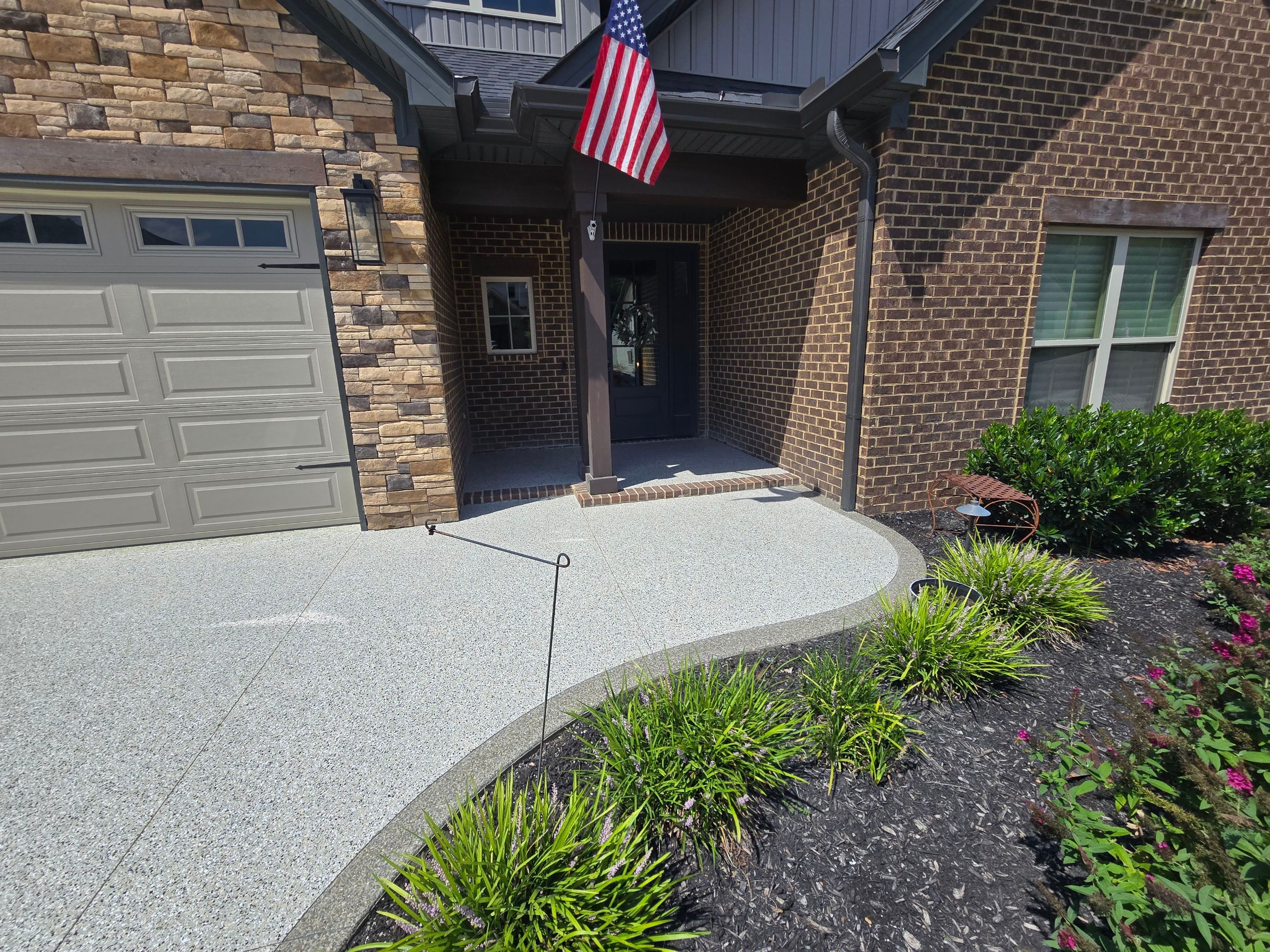 Driveway using Cabin Fever by Elite Floor Solutions