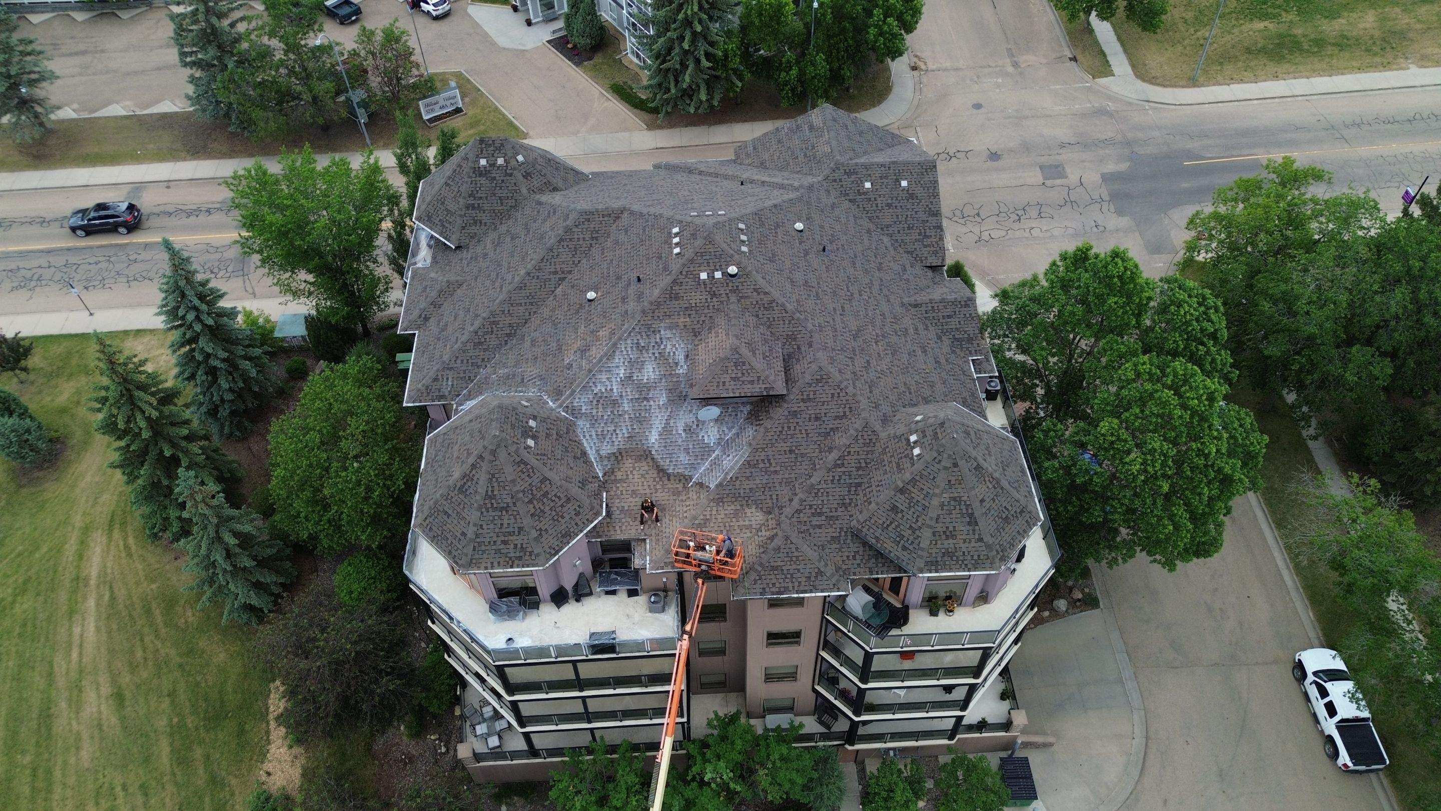 Project in Camrose by ADL Roof Revival
