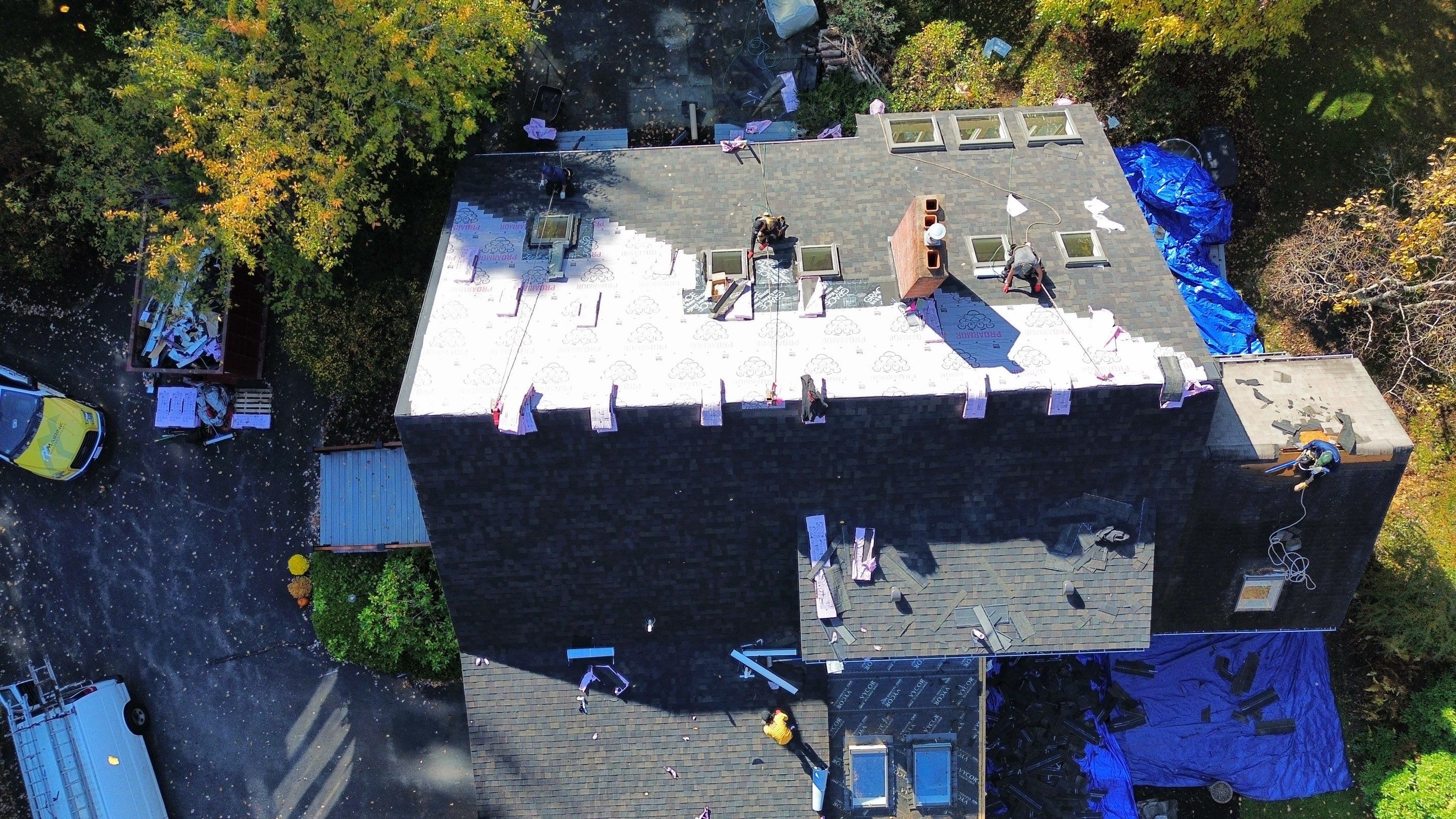 Roof and Gutter Replacement with Platinum Warranty – Carlisle, MA by Mighty Dog Roofing of Greater Middlesex County
