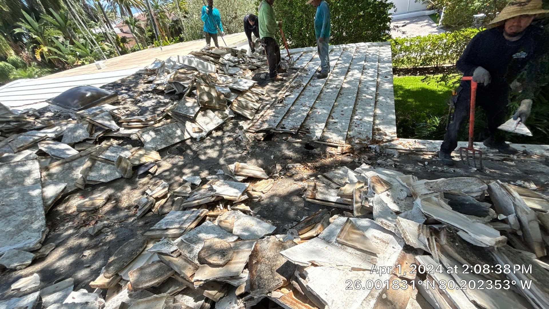Residential Roof Replacement Using Crown Windsor Tiles by Earl W. Johnston Roofing 