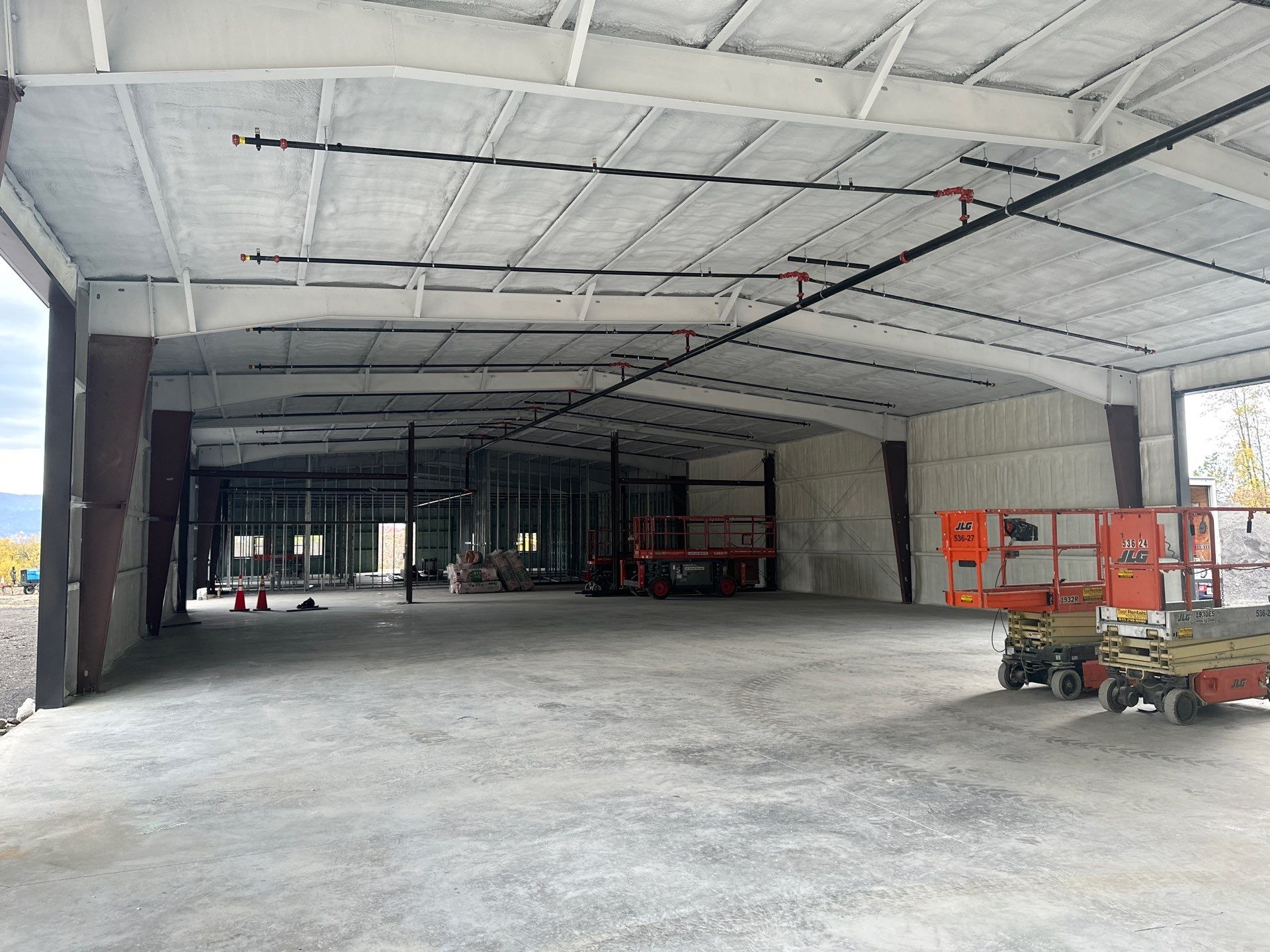 Commercial Building using Closed Cell Spray Foam by NYS Foam & Energy
