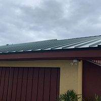 24ga 1.5" Snap-Lock Hartford Green  by Total Roofing System The Metal Roof Experts