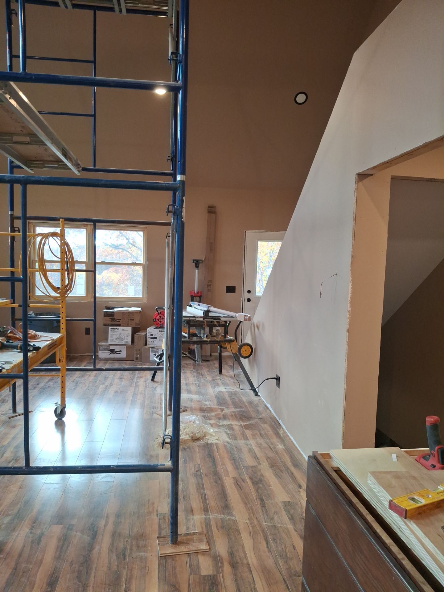 New construction Drywall  by Big Pine Panting Inc