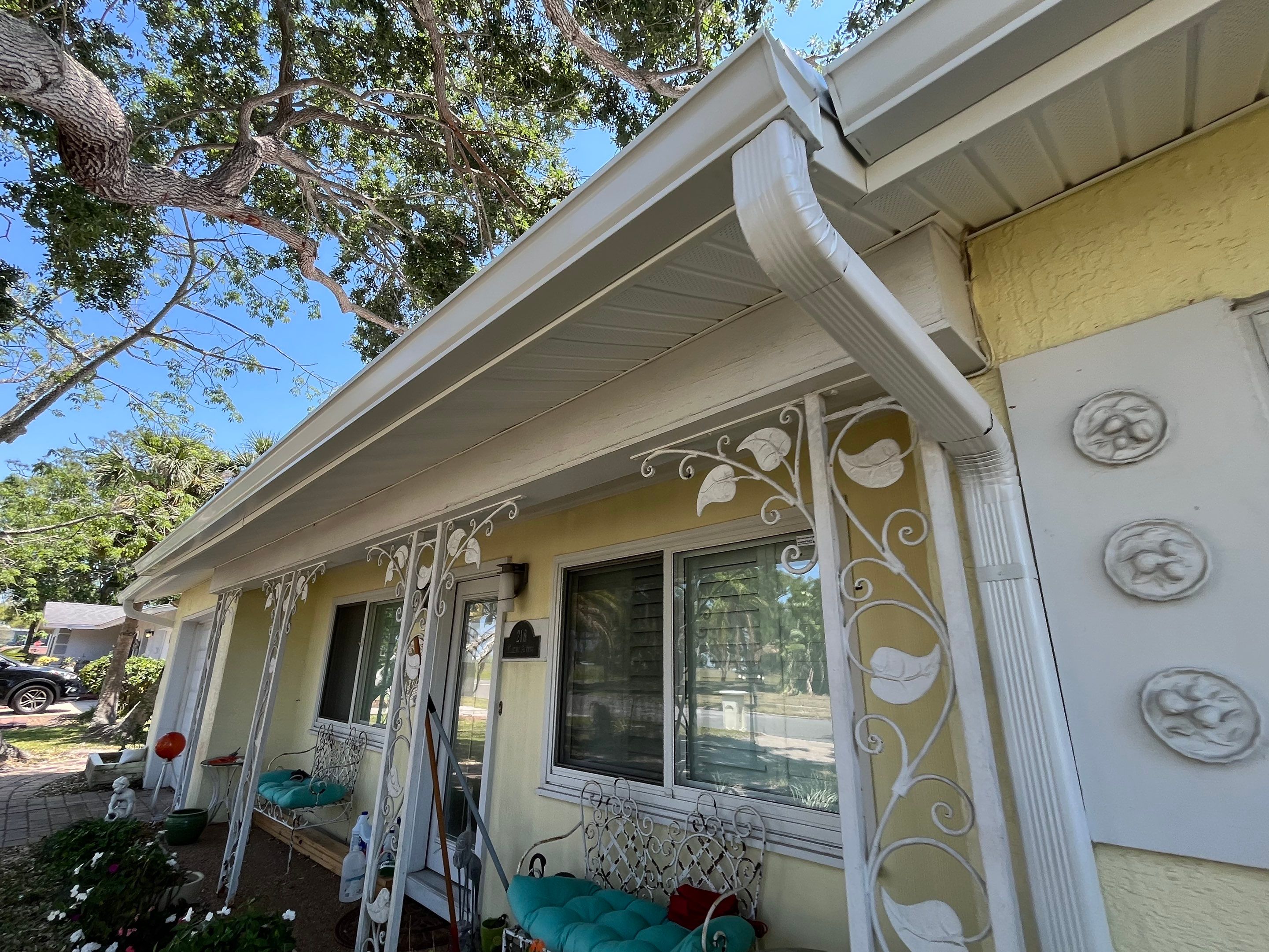 Soffit and Fascia Installation in Sarasota FL by Gutter Professors
