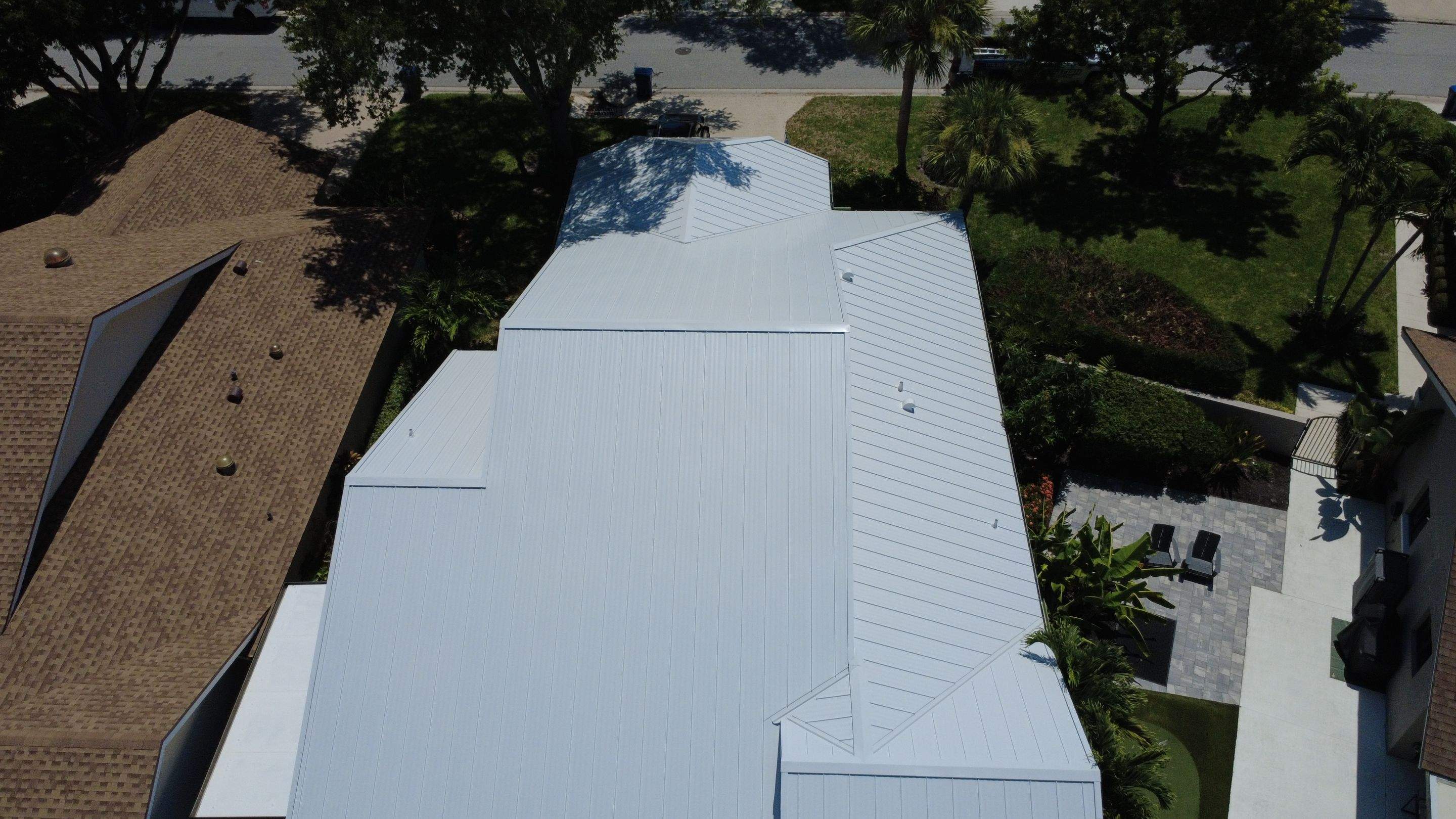Kynar (Color Coated) Standing Seam Metal Roof Replacement by Sailfish Roofing